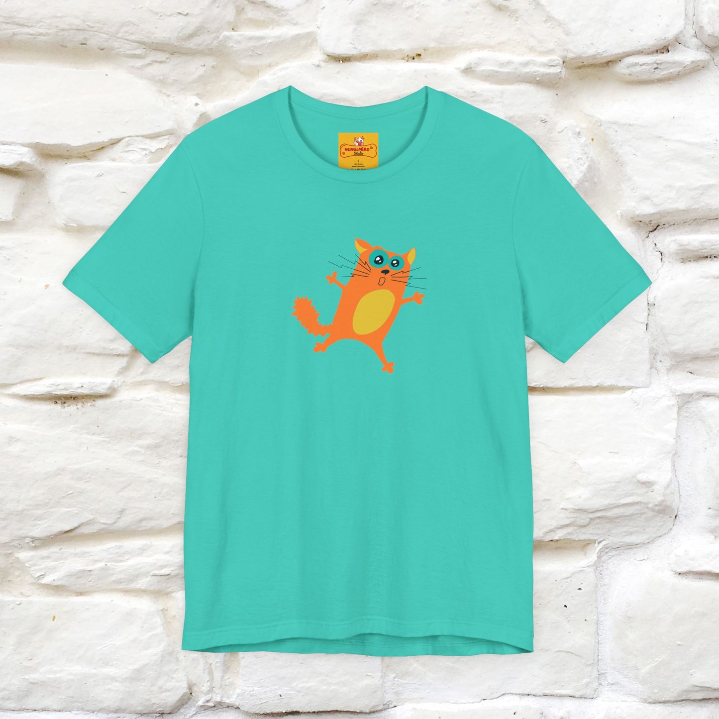 "It Always Seems Impossible Until It’s Done" Cat T-Shirt| Front & Back Design | Nunu&Miao Studio