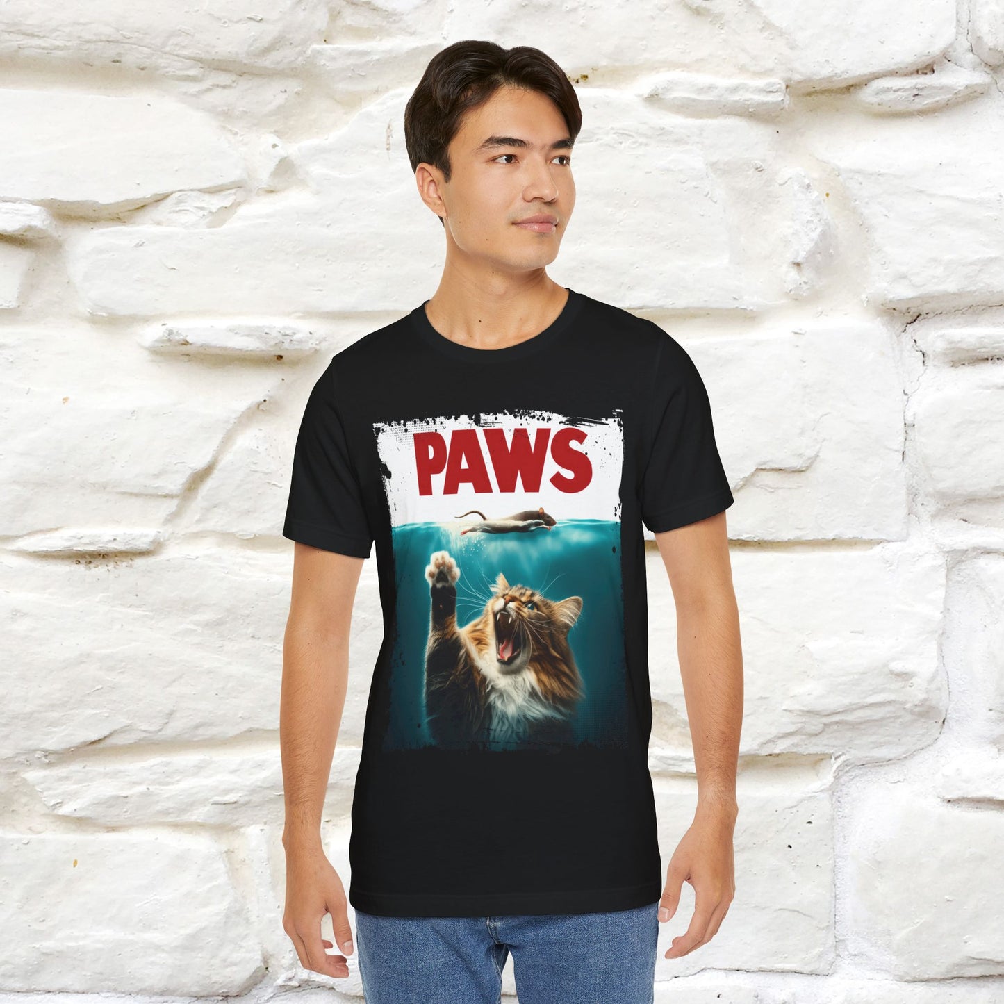 ''Paws'' Cat T-Shirt | | Nunu&Miao Studio