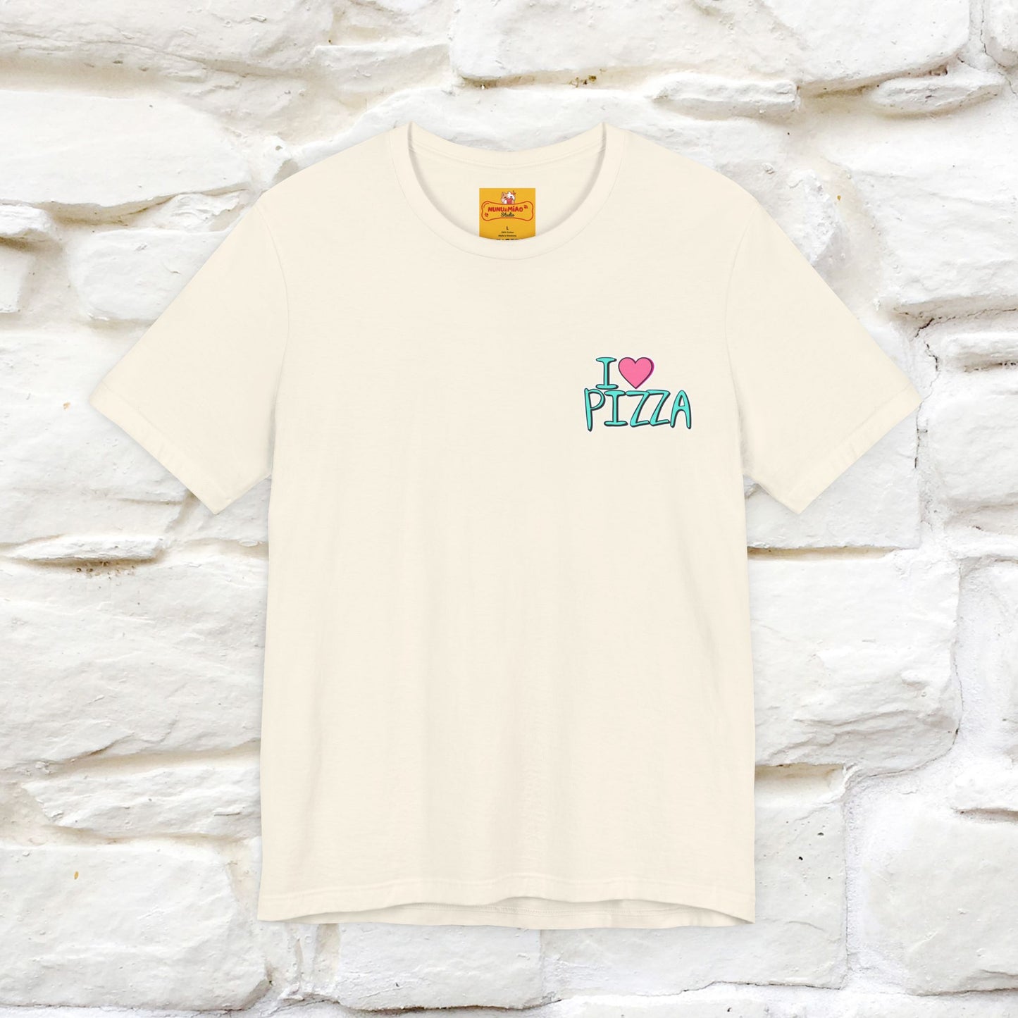 "I Love Pizza"| Cat T-shirt | Nunu&Miao Studio