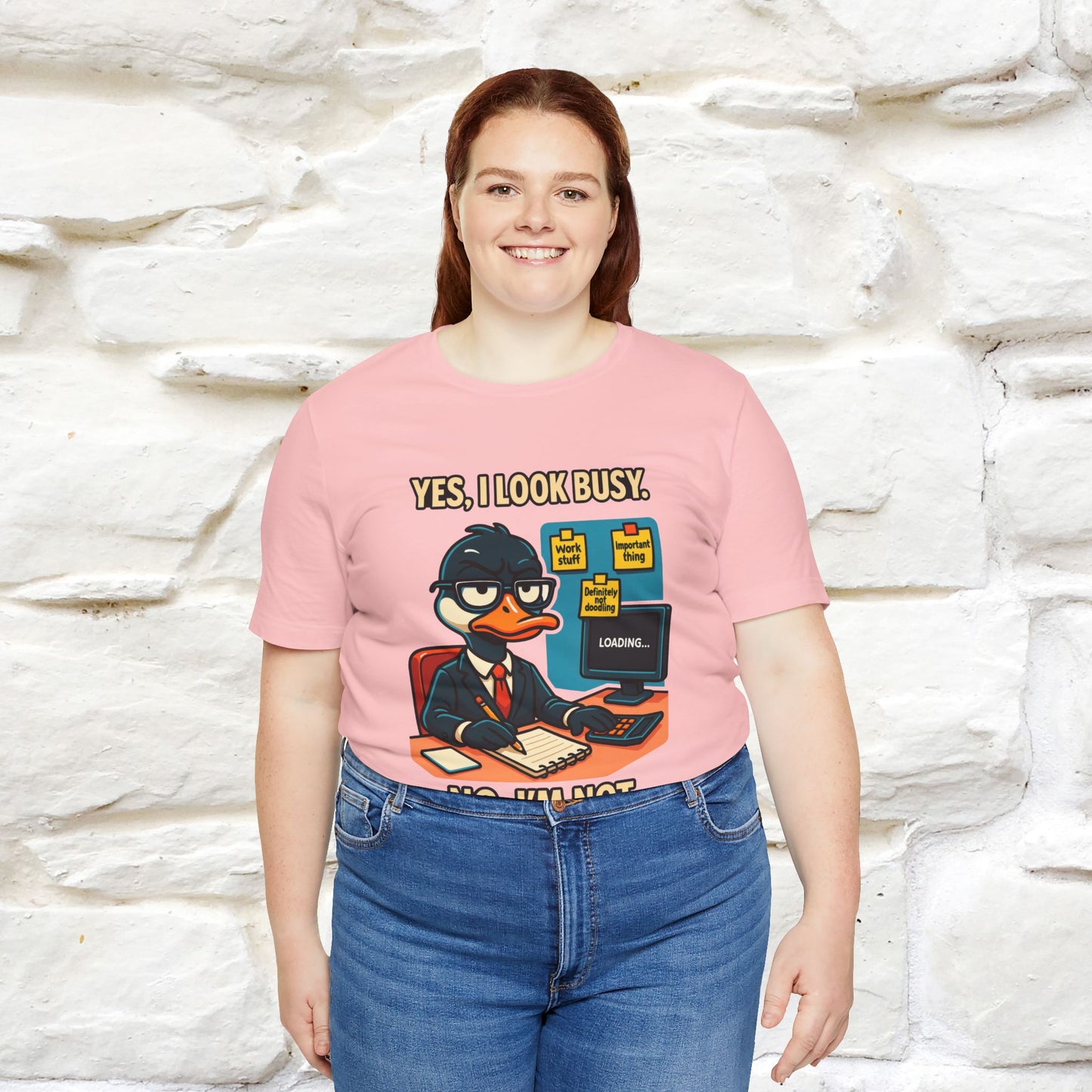 ''Yes, I Look Busy. No I'm Not.''| Sarcastic Cat T-Shirt | Nunu&Miao Studio