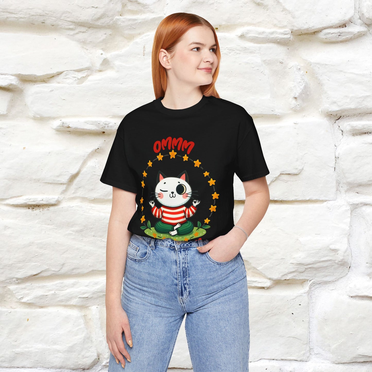 ''Ommm, Keep Calm'' Cat T-Shirt | Nunu&Miao Studio