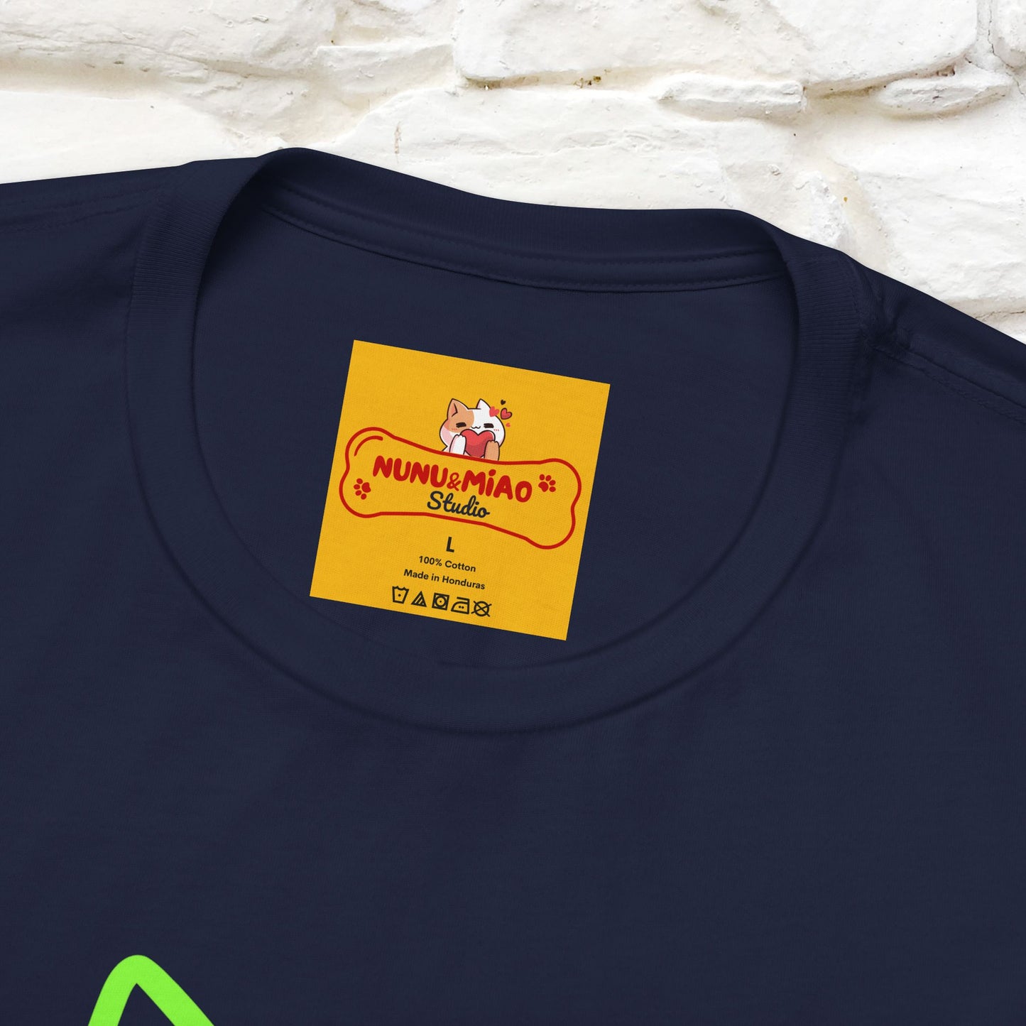 ''Everything Will Be Ok '' Cat T-Shirt Front and Back Design | Nunu&Miao Studio