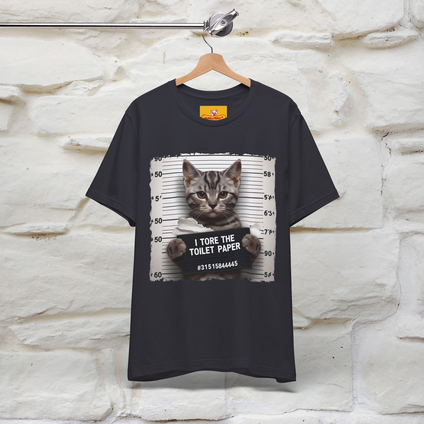''I Tore The Toilet Paper'' | Funny Cat T-Shirt | Nunu&Miao Studio