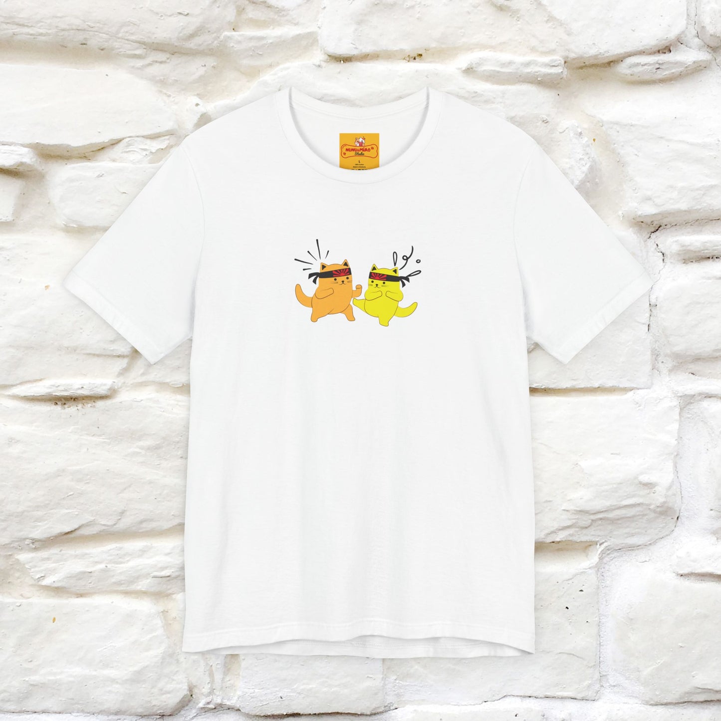 "You Have the Power to Protect Your Peace" Cat T-Shirt| Front & Back Design | Nunu&Miao Studio