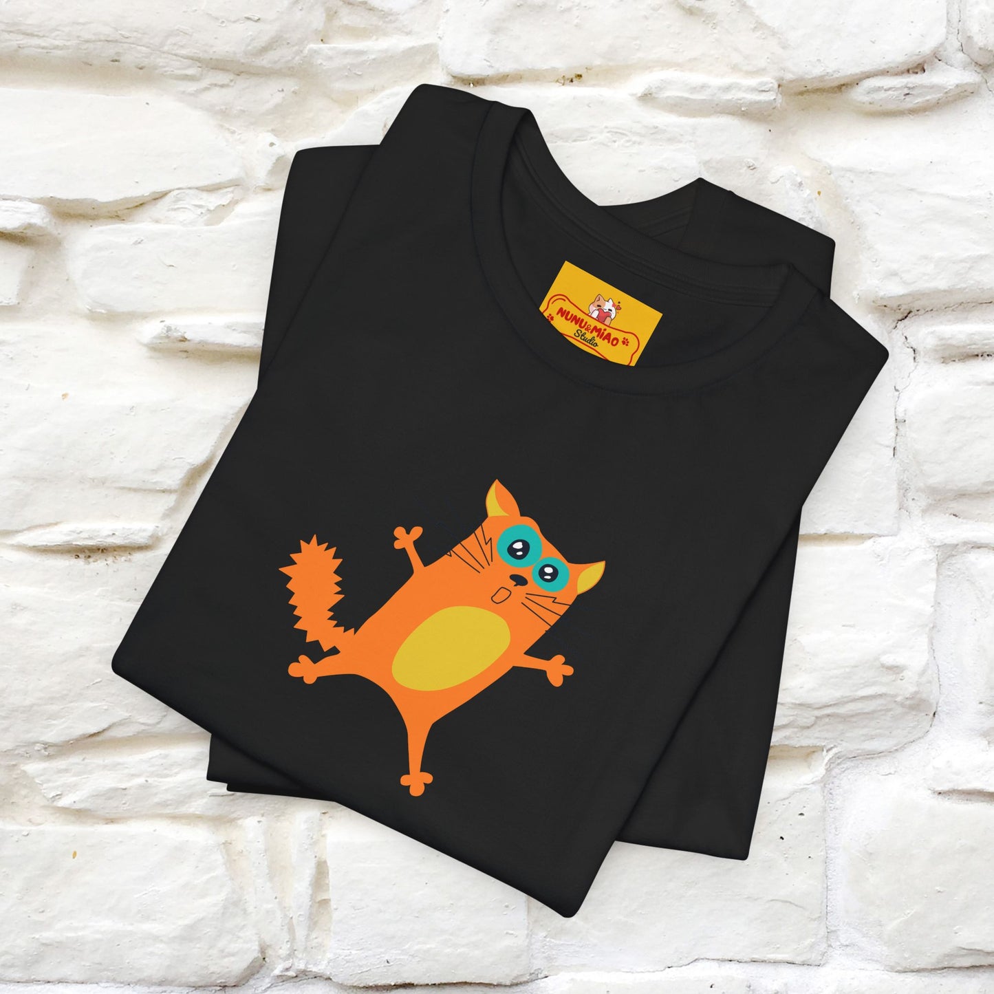 "It Always Seems Impossible Until It’s Done" Cat T-Shirt| Front & Back Design | Nunu&Miao Studio
