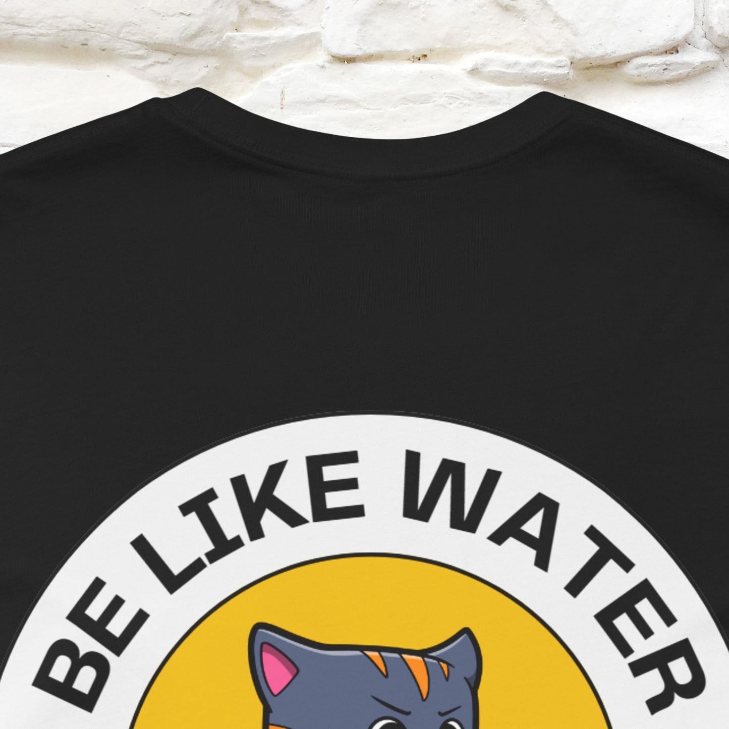 "Be Like Water: Cattitude Master | Cat T-Shirt |Nunu&Miao Studio
