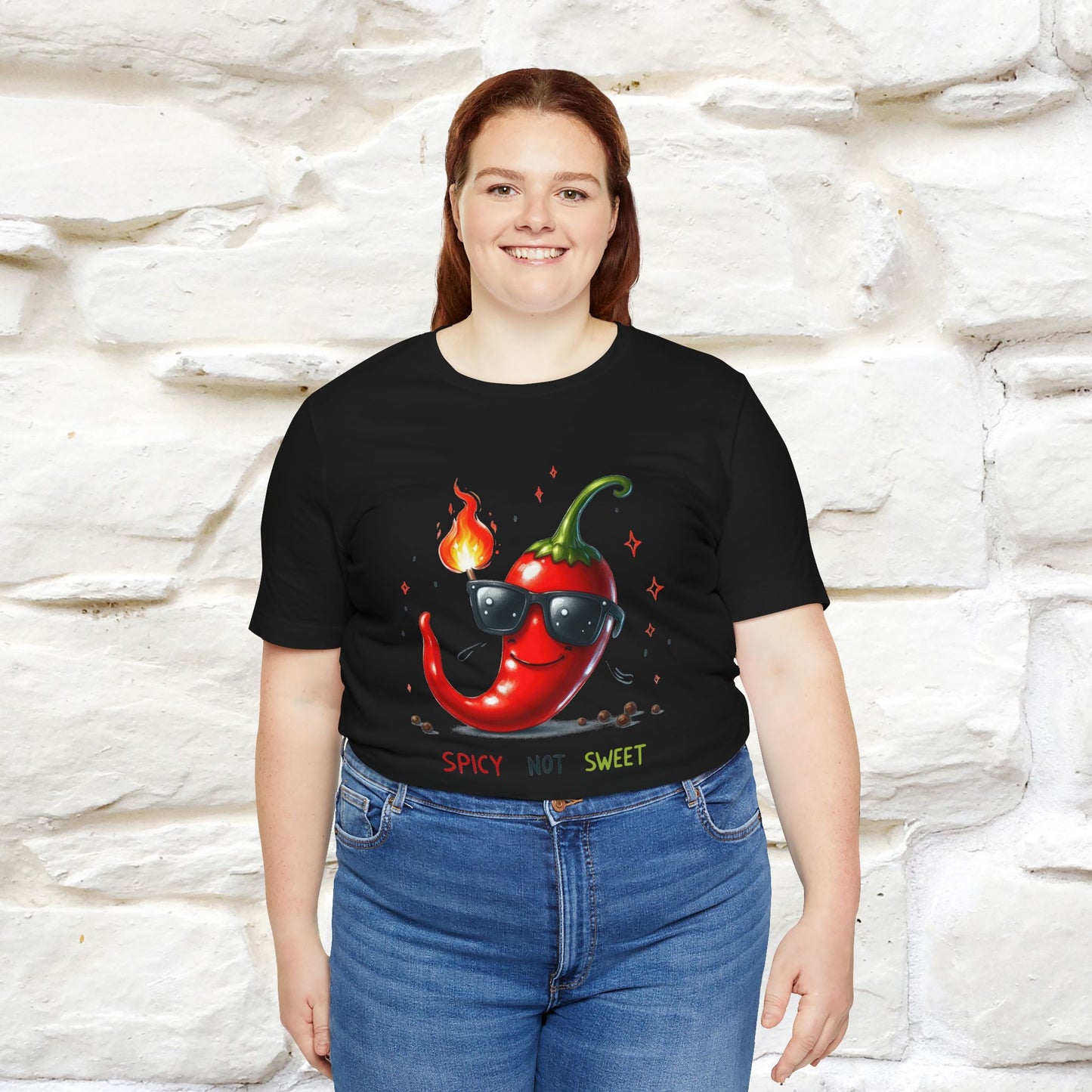 "Spicy Not Sweet" |Funny T-Shirt | Nunu&Miao Studio