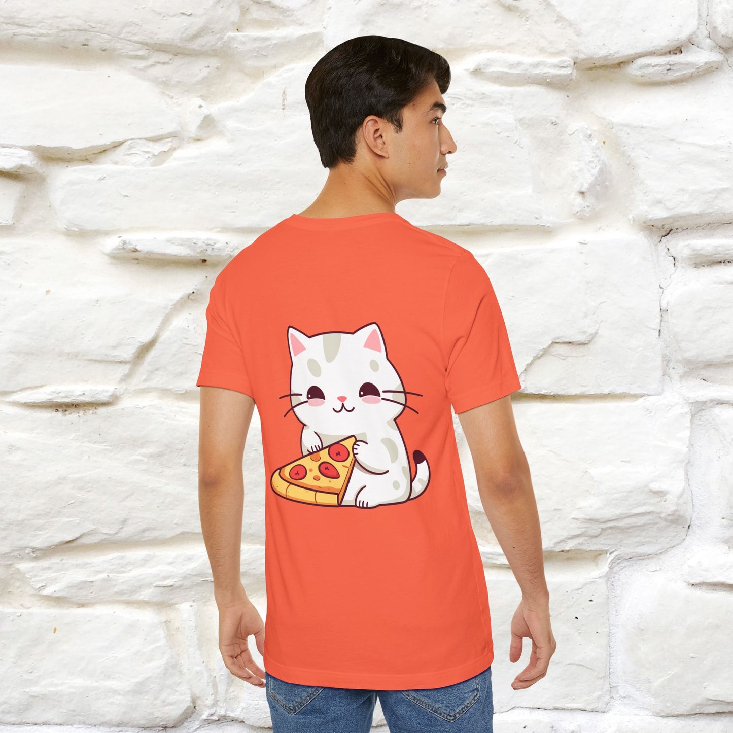 "I Love Pizza"| Cat T-shirt | Nunu&Miao Studio