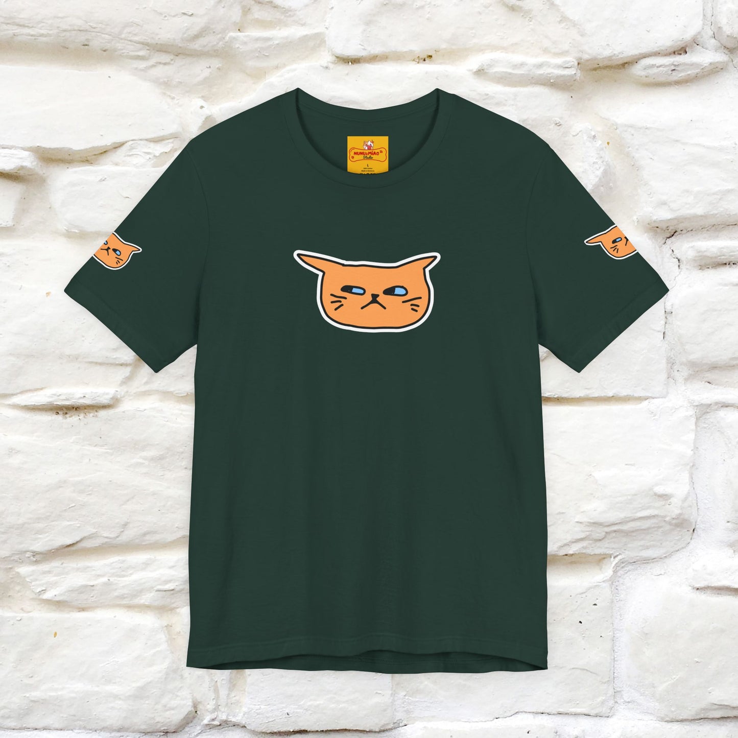 "Do something today… or tomorrow… or never." Cat T-Shirt| Front & Back Design | Nunu&Miao Studio