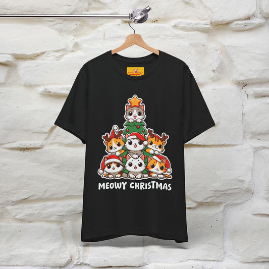 “Meowy Christmas” | Cat T-Shirt | Nunu&Miao Studio