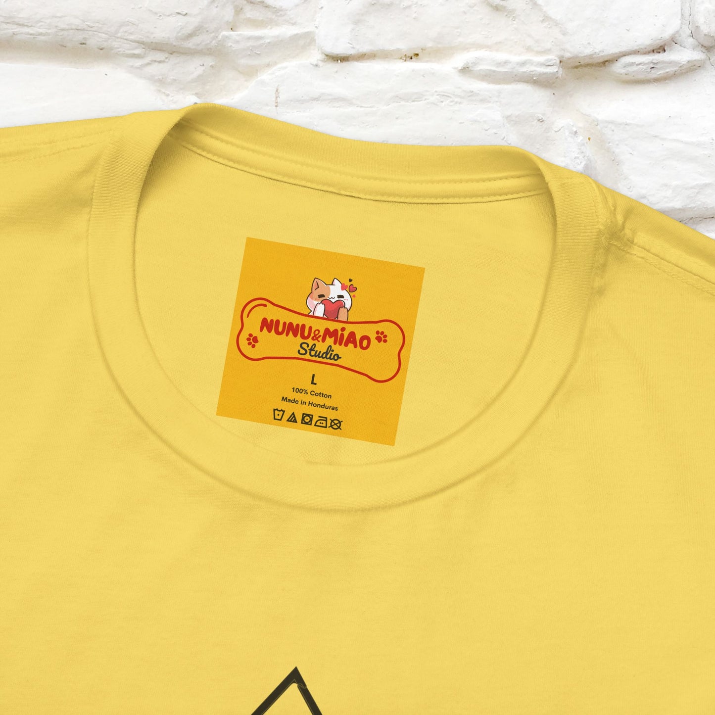 "Trinity'' Cat T-Shirt Front and Back Design | Nunu&Miao Studio