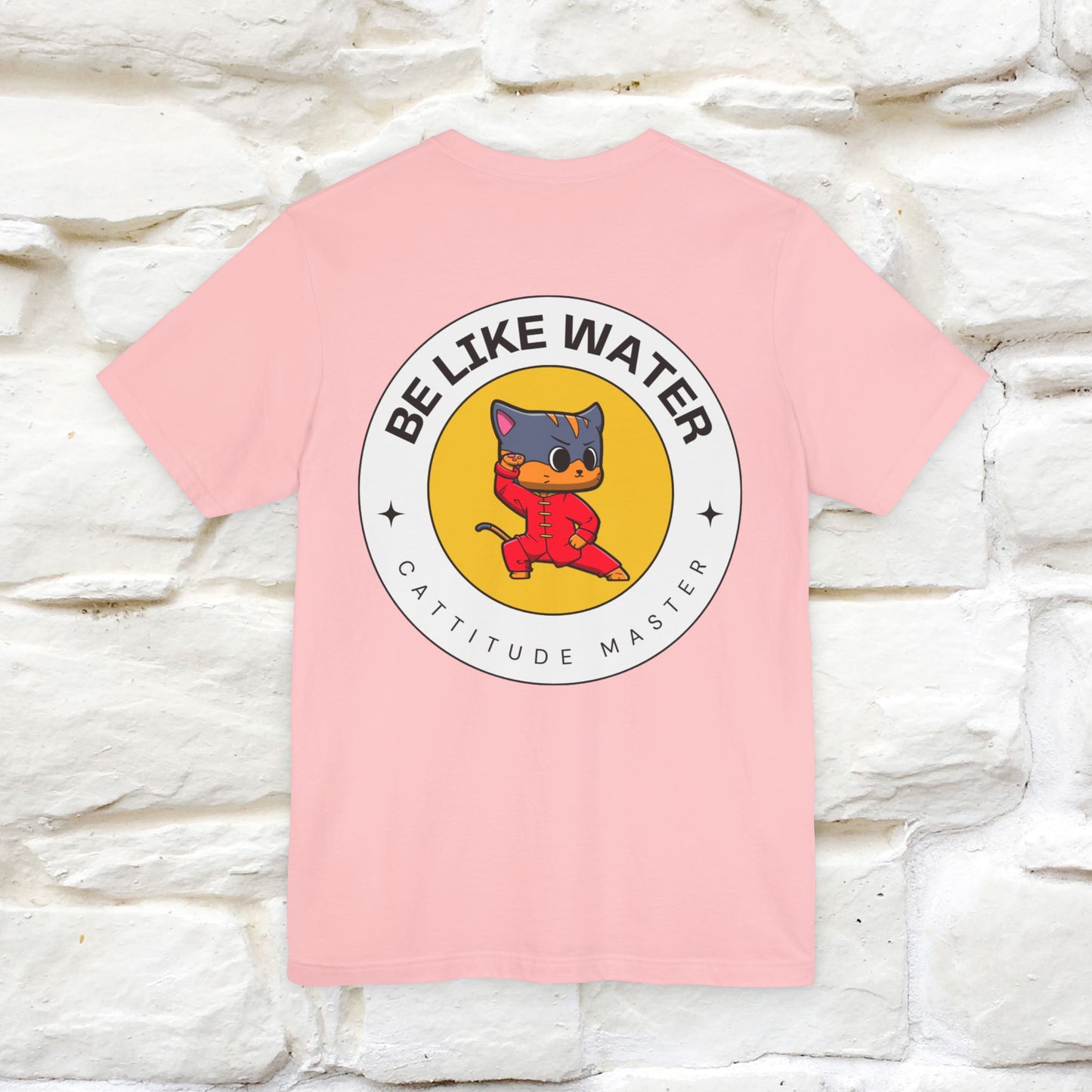 "Be Like Water: Cattitude Master | Cat T-Shirt |Nunu&Miao Studio