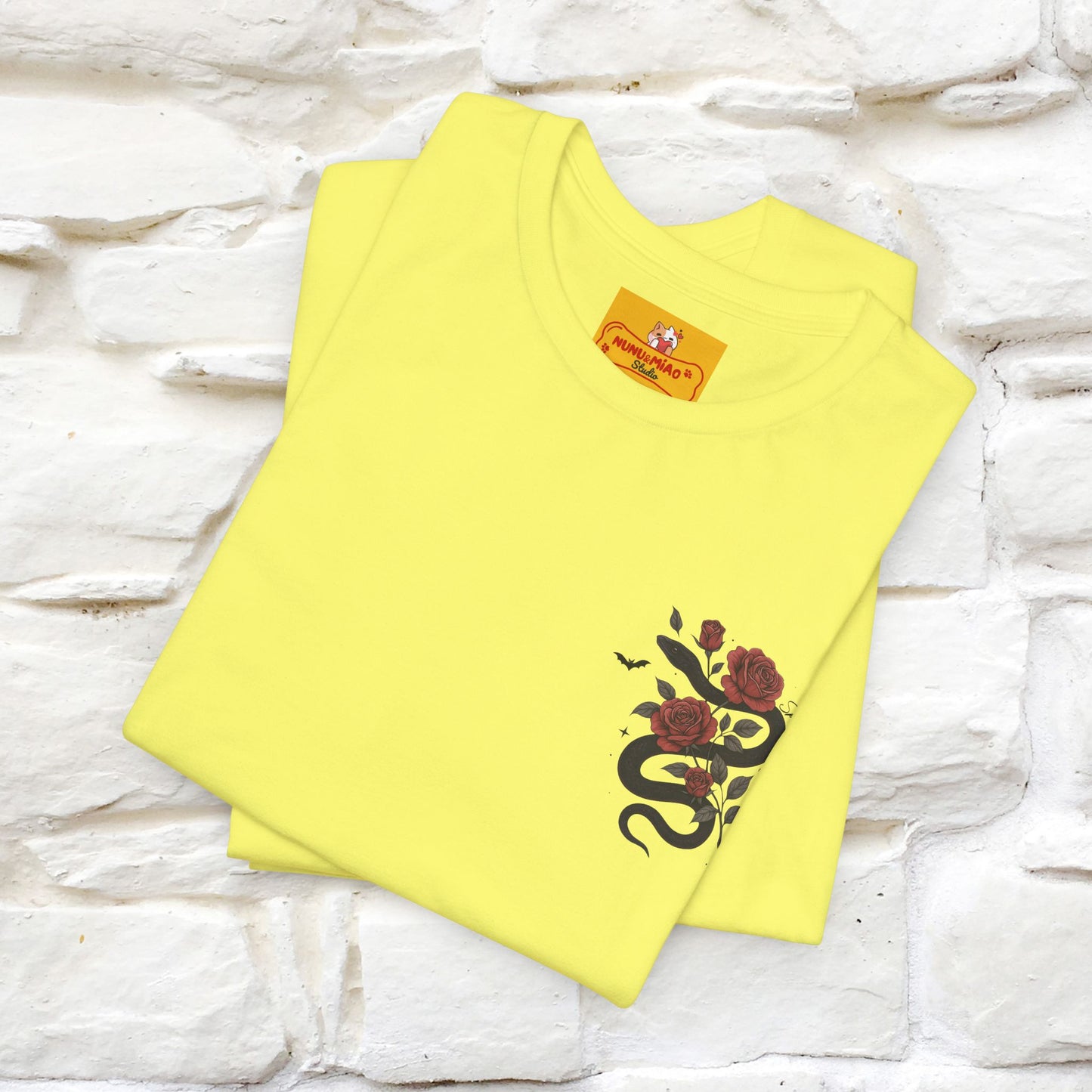 "The Rose and The Snake " Halloween T-shirt |Nunu&Miao Studio