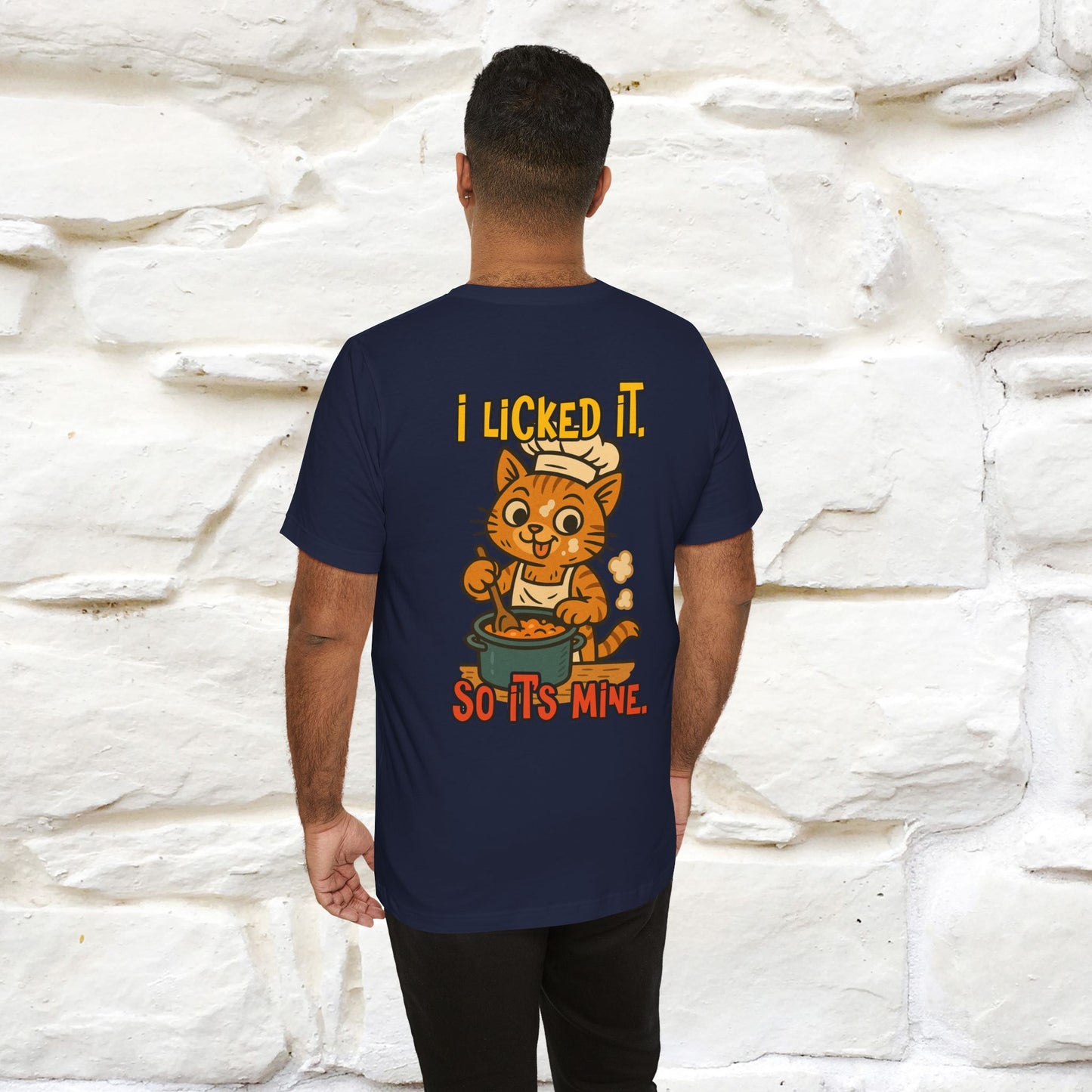 "I Licked It. It's Mine " |Cat T-Shirt | Nunu&Miao Studio