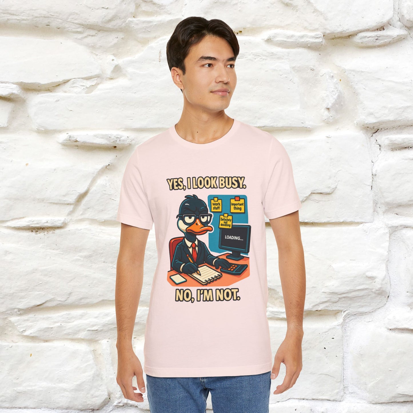 ''Yes, I Look Busy. No I'm Not.''| Sarcastic Cat T-Shirt | Nunu&Miao Studio