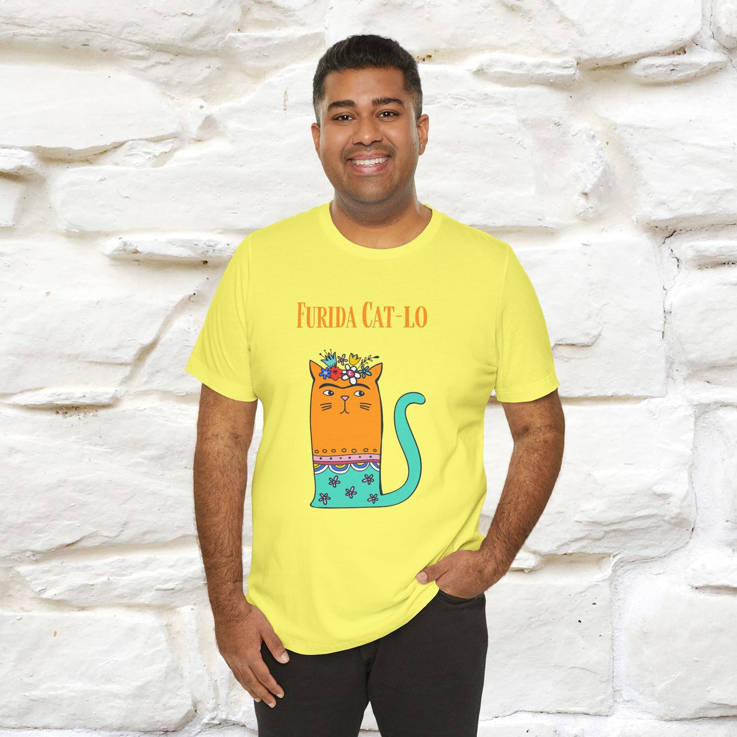 "Furida Cat-Lo'' Cat T-Shirt | | Nunu&Miao Studio