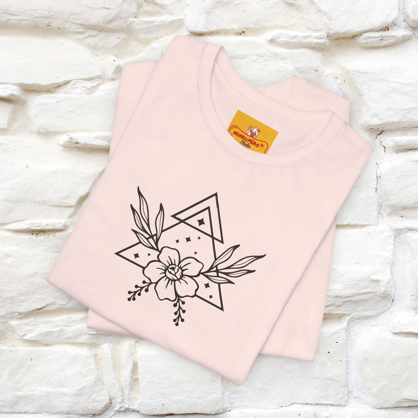 "Trinity'' Cat T-Shirt Front and Back Design | Nunu&Miao Studio