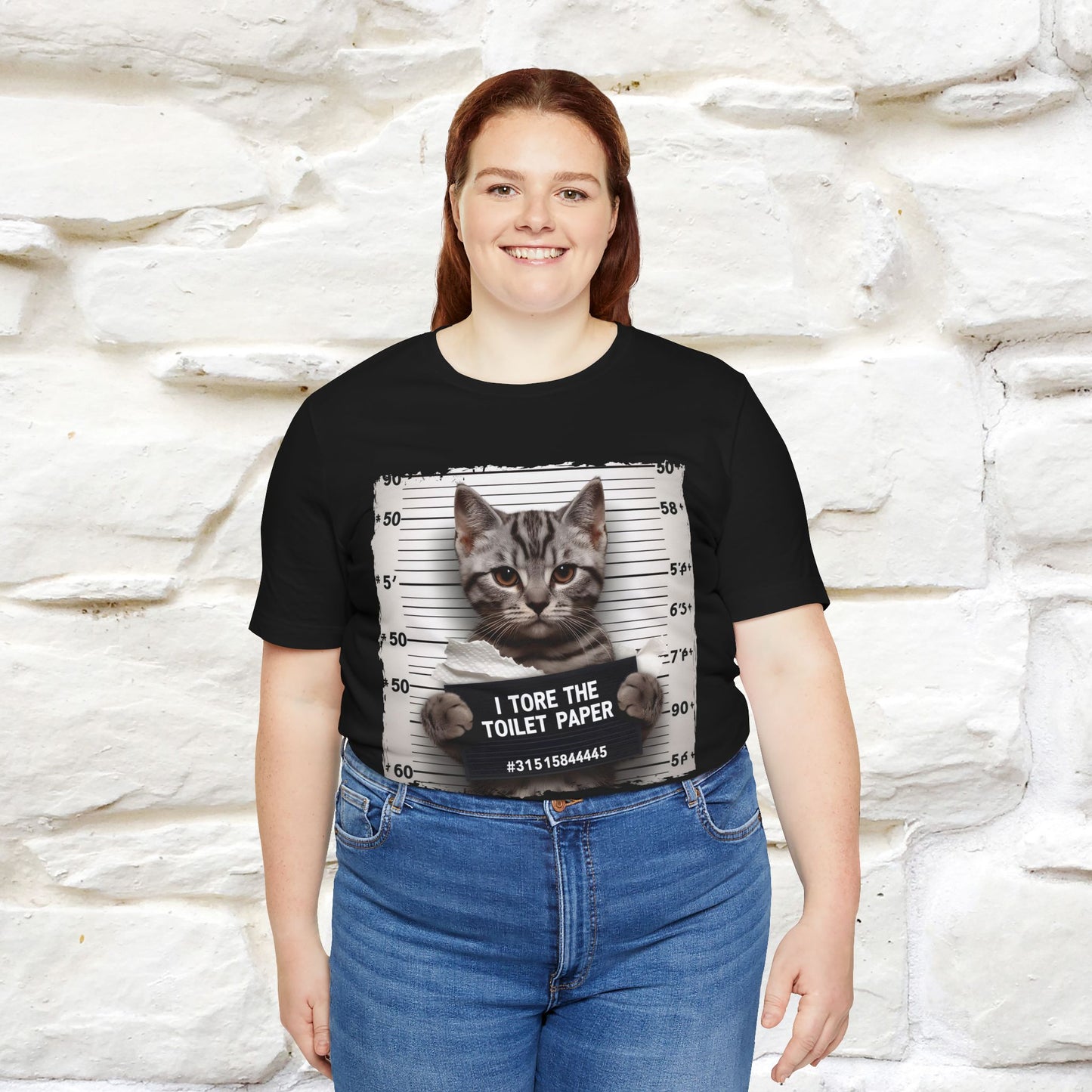 ''I Tore The Toilet Paper'' | Funny Cat T-Shirt | Nunu&Miao Studio