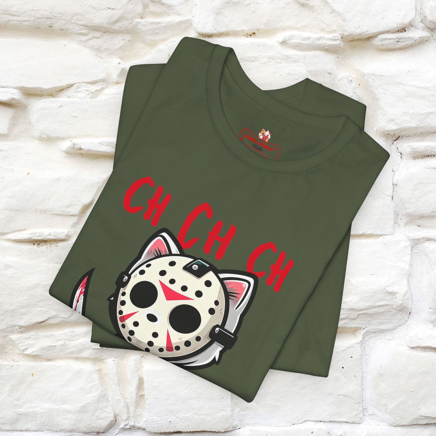 Paws N' Roses T-Shirt | Rock-Inspired Cat Lover Tee for Men & Women | 100% Cotton* - Nunu&Miao Studio