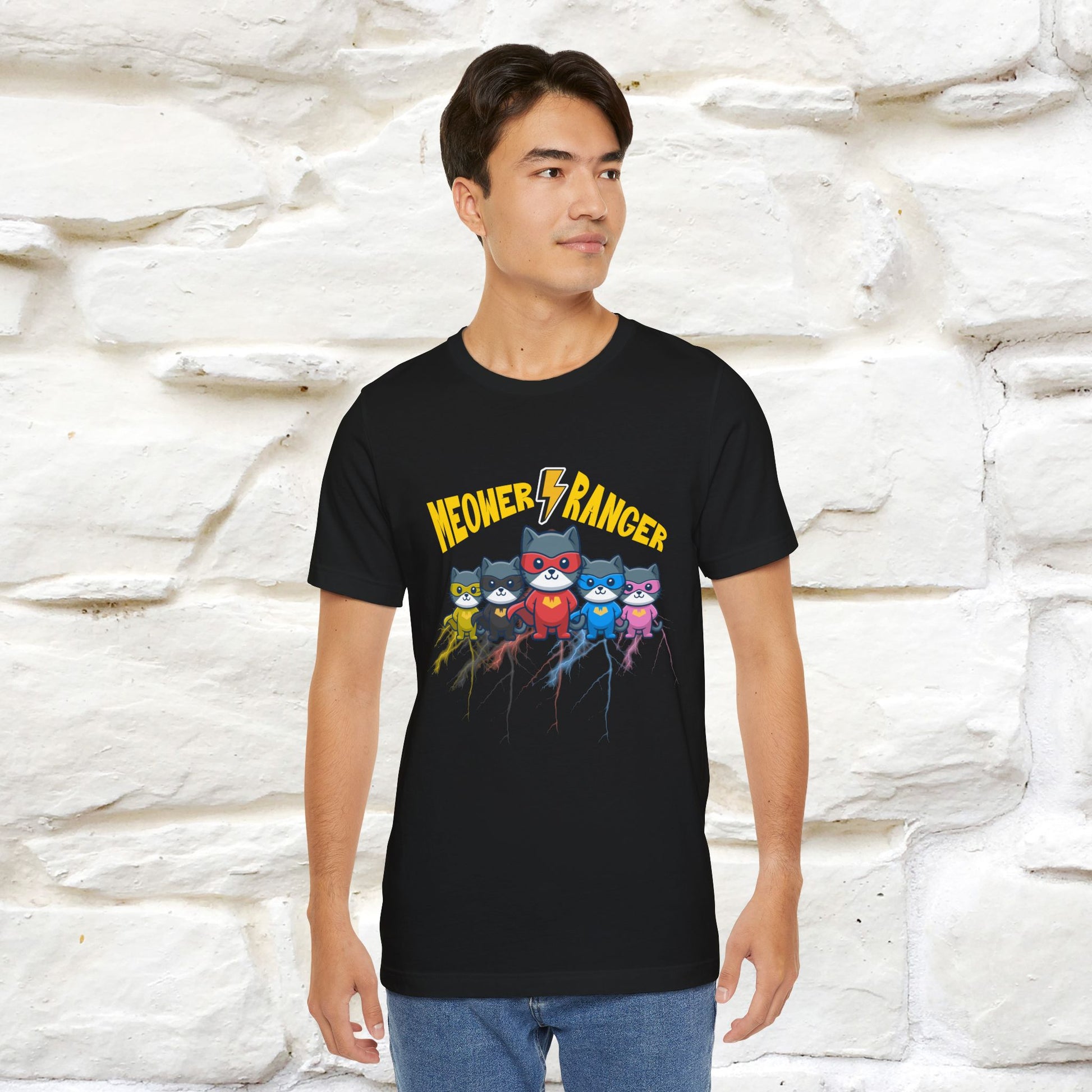 ''Meower Ranger''| CatT-Shirt | Nunu&Miao Studio - Nunu&Miao Studio