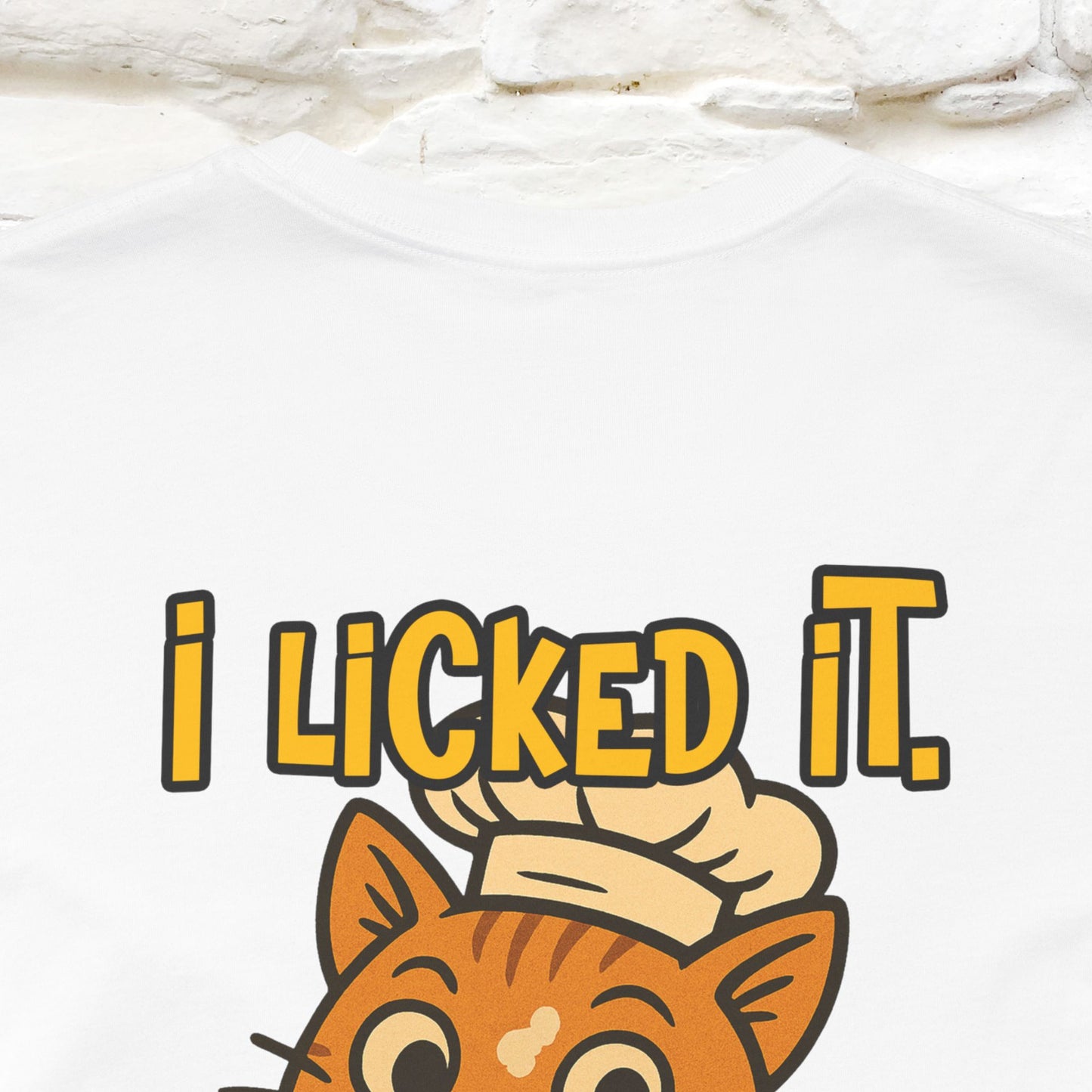 "I Licked It. It's Mine " |Cat T-Shirt | Nunu&Miao Studio