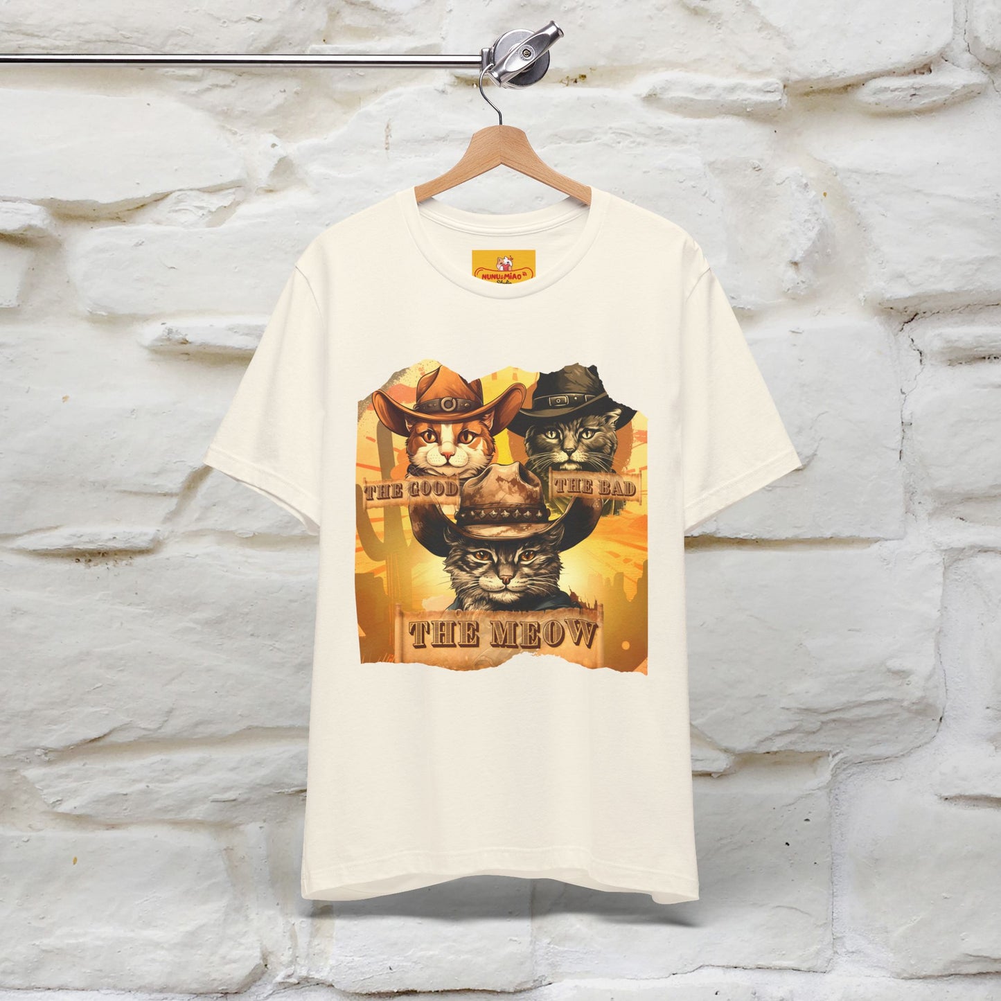 ''The Good, the Bad, and the Meow''| CatT-Shirt | Nunu&Miao Studio