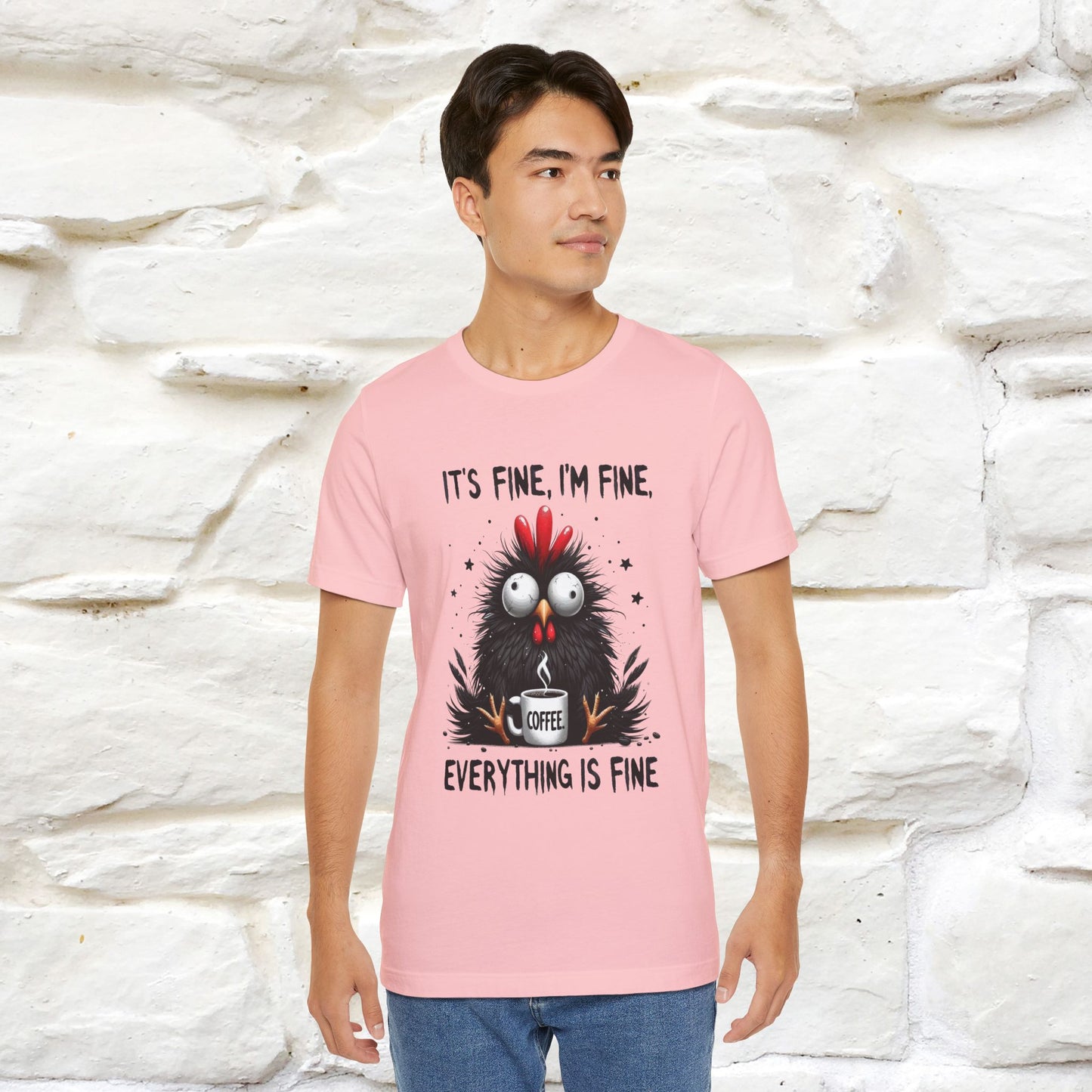 "Everything Is Fine" |Funny T-Shirt | Nunu&Miao Studio