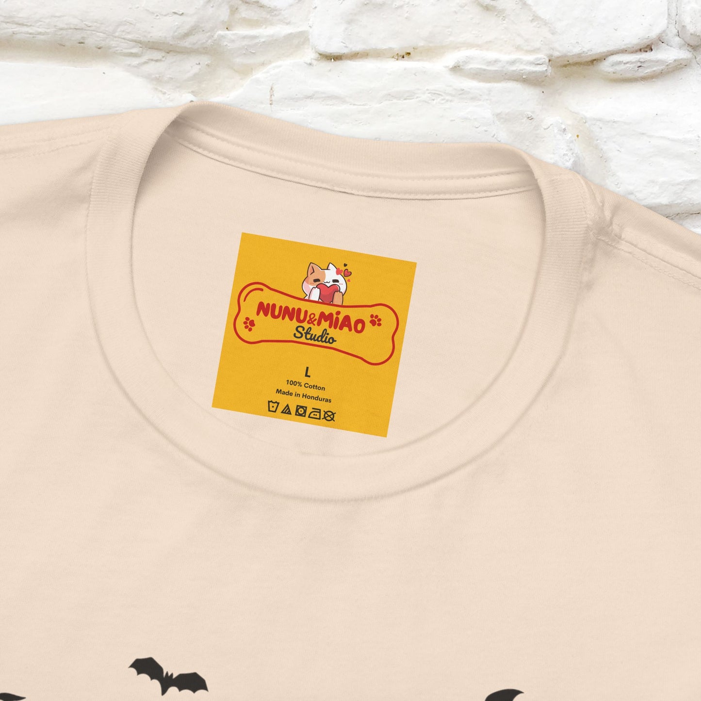 "Happy Halloween Cat Couple " Cat T-shirt |Nunu&Miao Studio - Nunu&Miao Studio