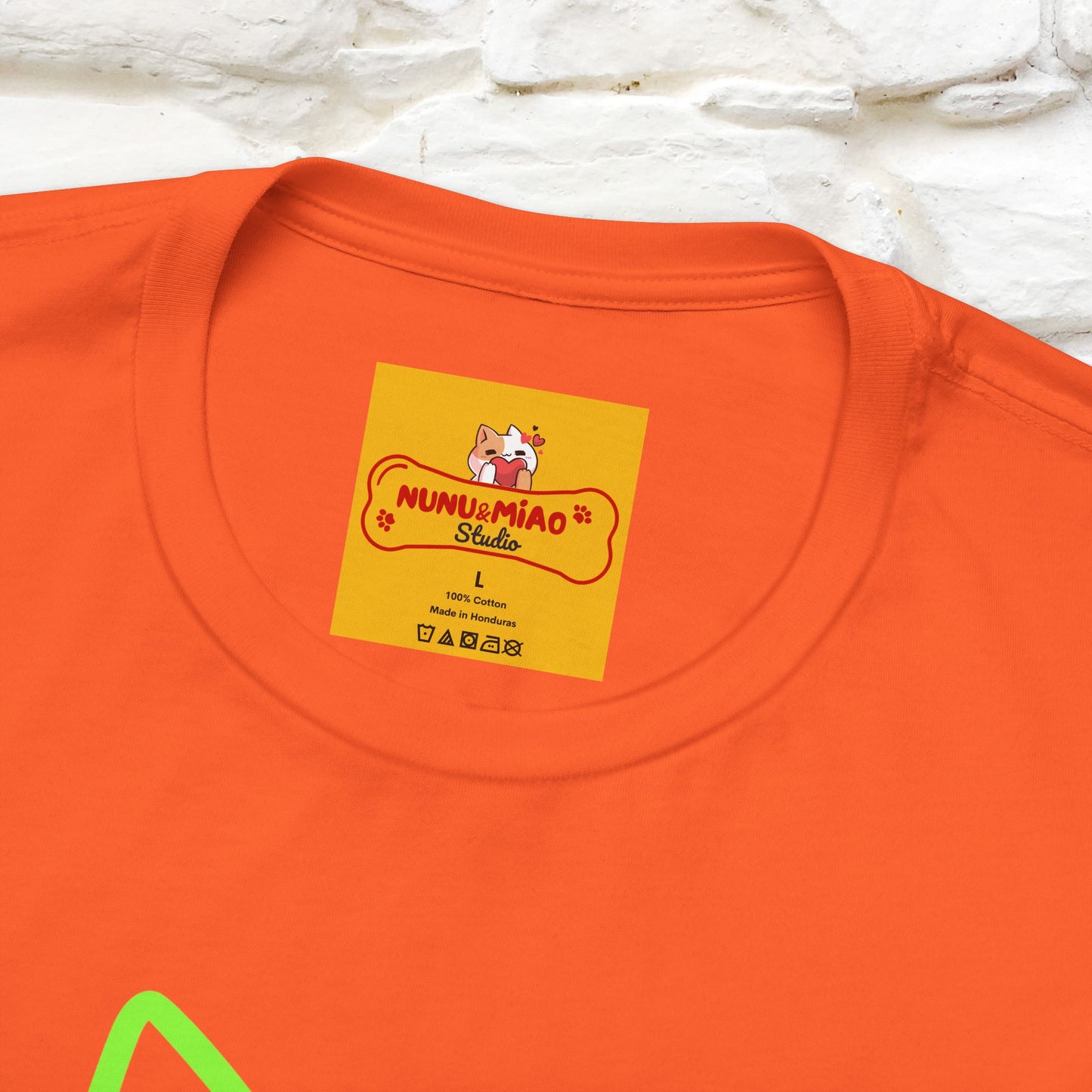 ''Everything Will Be Ok '' Cat T-Shirt Front and Back Design | Nunu&Miao Studio