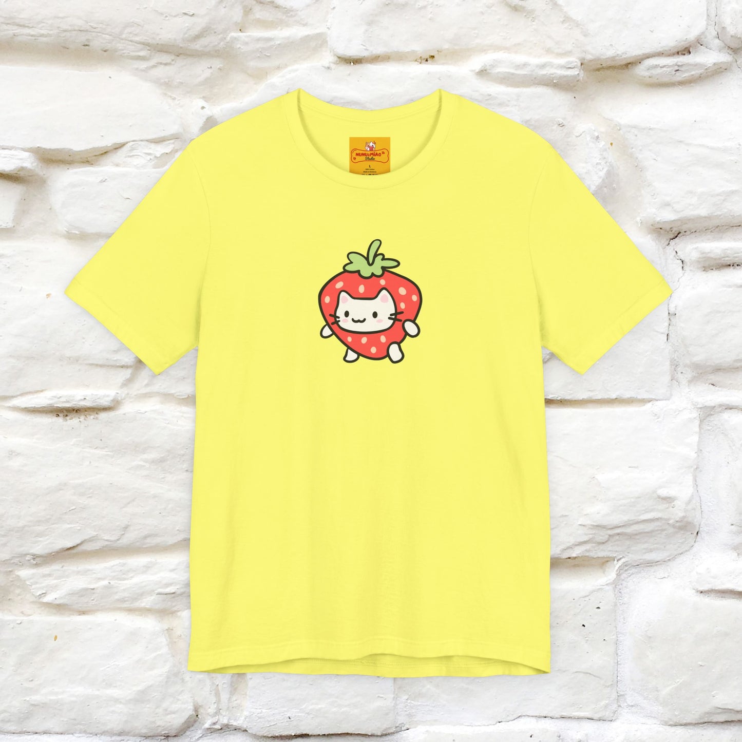"Dream Without Fear And Love Without Limits'' Cat T-Shirt | Front & Back Design | Nunu&Miao Studio
