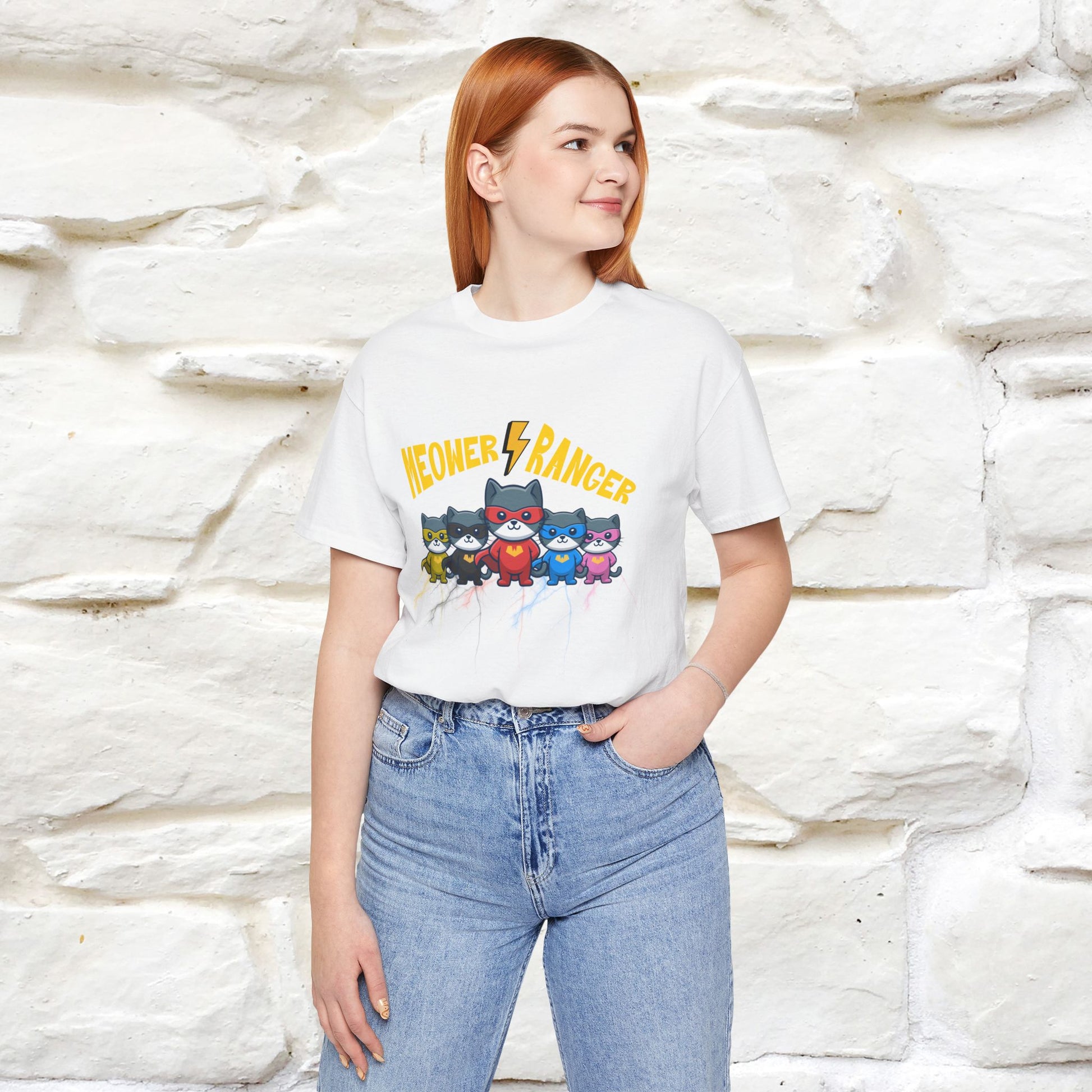 ''Meower Ranger''| CatT-Shirt | Nunu&Miao Studio - Nunu&Miao Studio