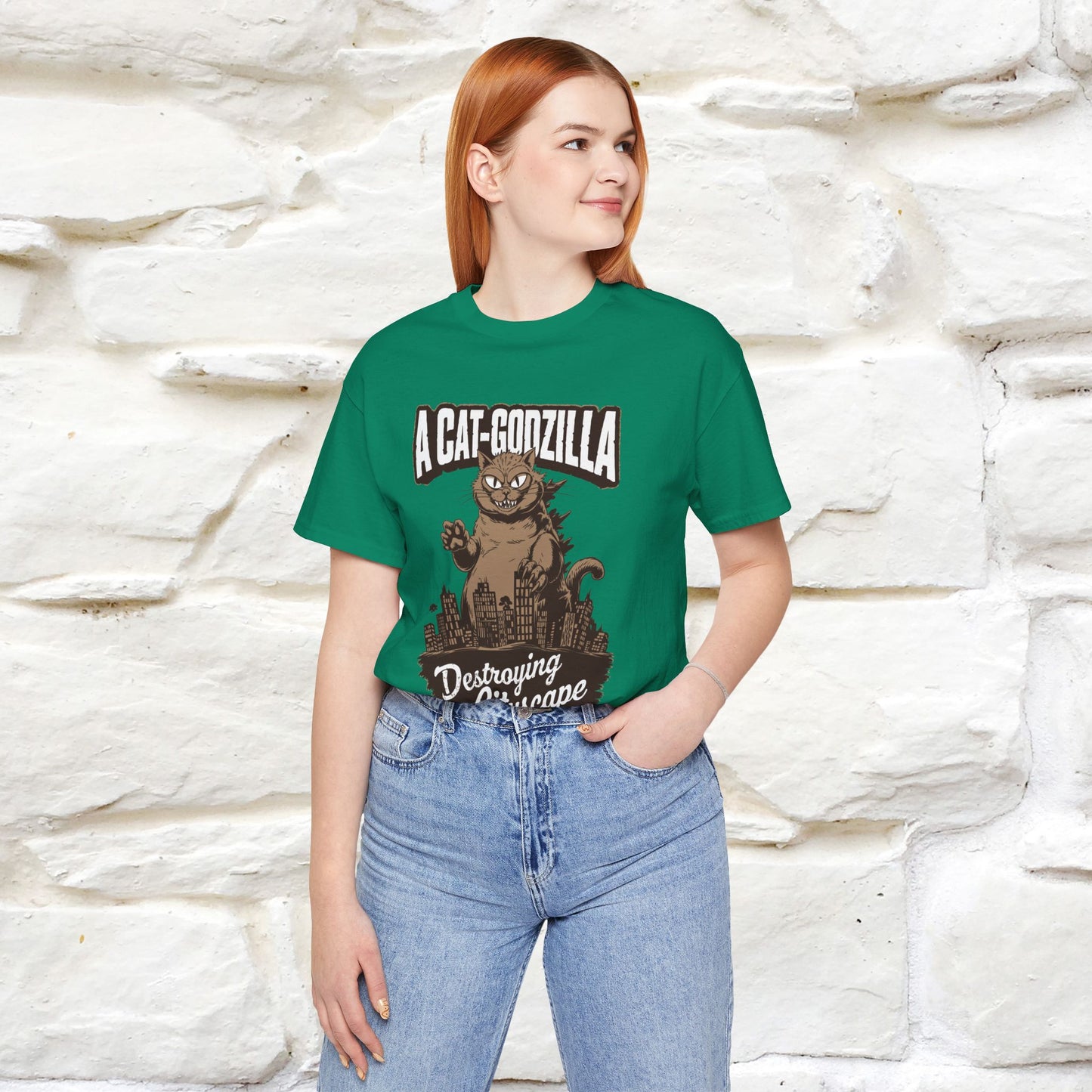 ''A Cat-Godzilla ''| CatT-Shirt | Nunu&Miao Studio