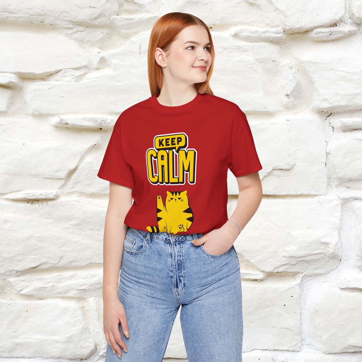 "Keep..." | Cat T-Shirt | Nunu&Miao Studio