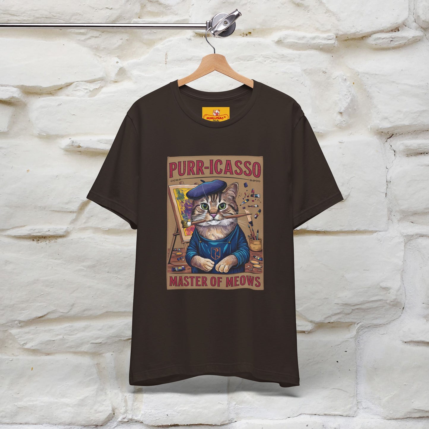 ''Purr-Icasso Masters Of Meows'' | CatT-Shirt | Nunu&Miao Studio