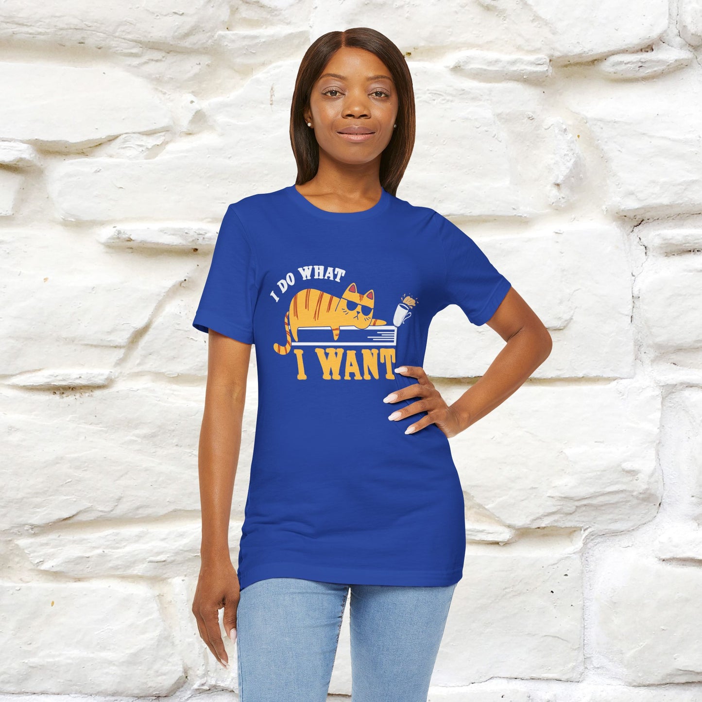 "I Do What I Want" Cat T-Shirt | Nunu & Miao Studio