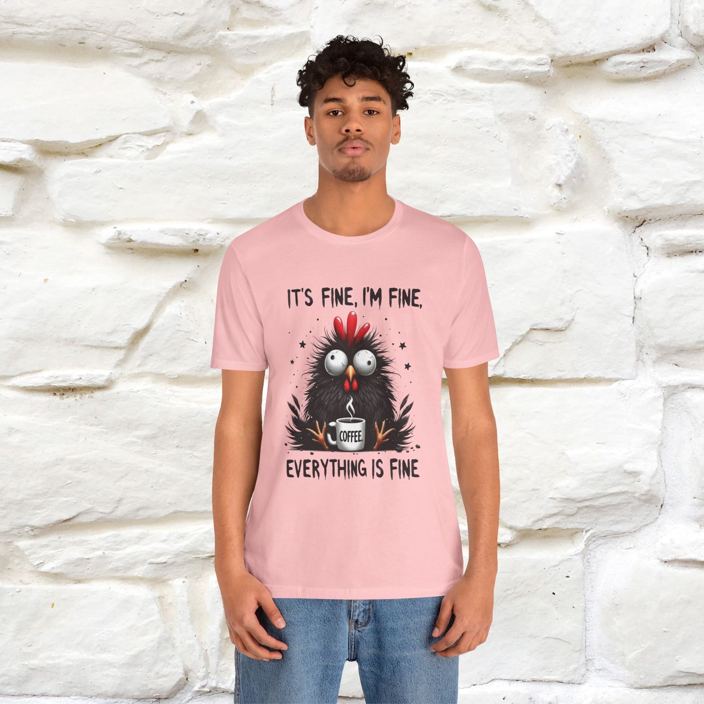 "Everything Is Fine" |Funny T-Shirt | Nunu&Miao Studio