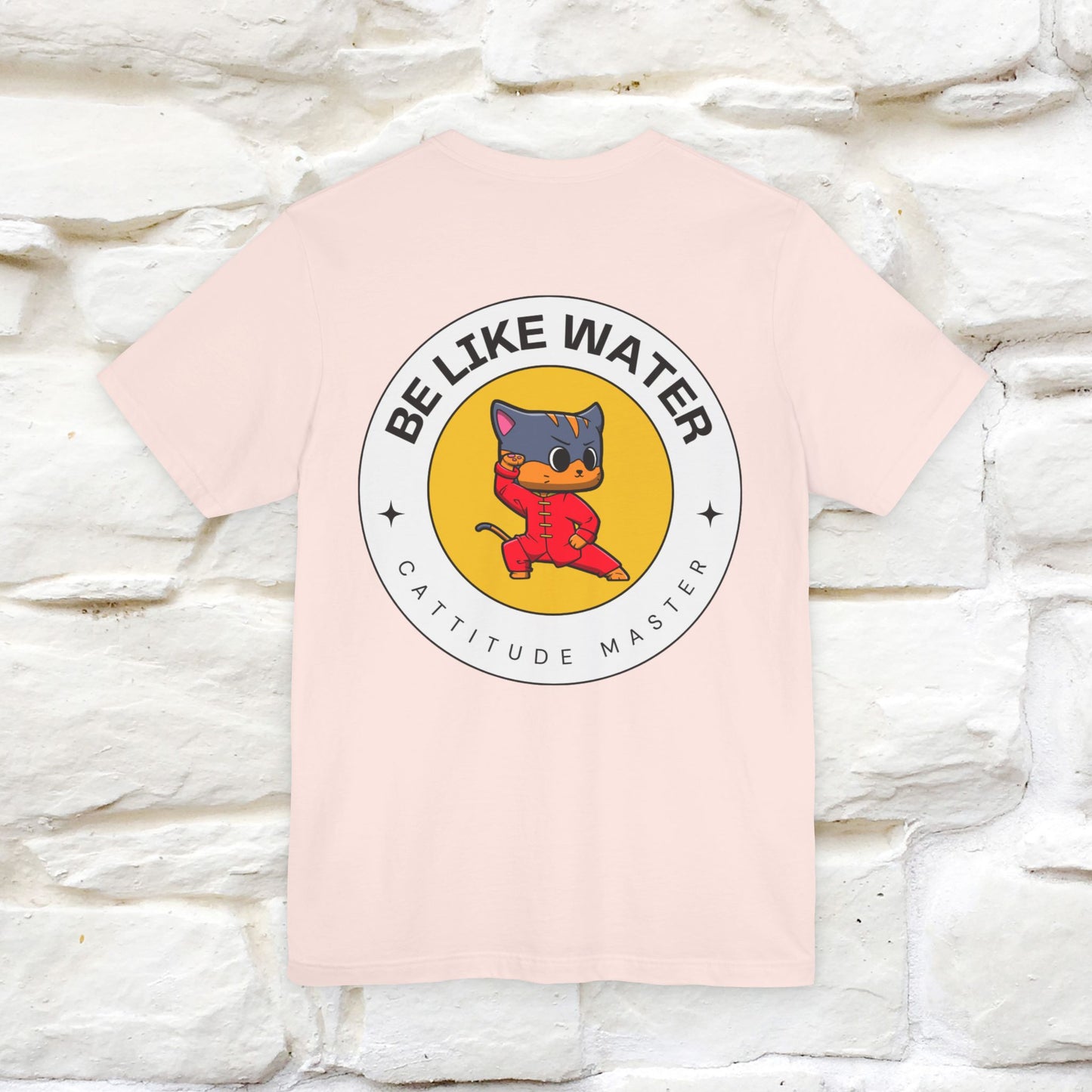 "Be Like Water: Cattitude Master | Cat T-Shirt |Nunu&Miao Studio