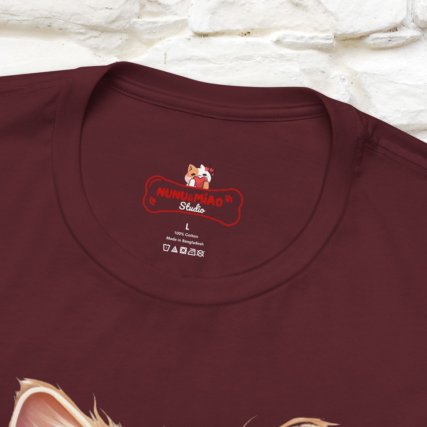 "Mr. Meow" Elegant Cat T-Shirt for Men & Women | 100% Cotton* - Nunu&Miao Studio