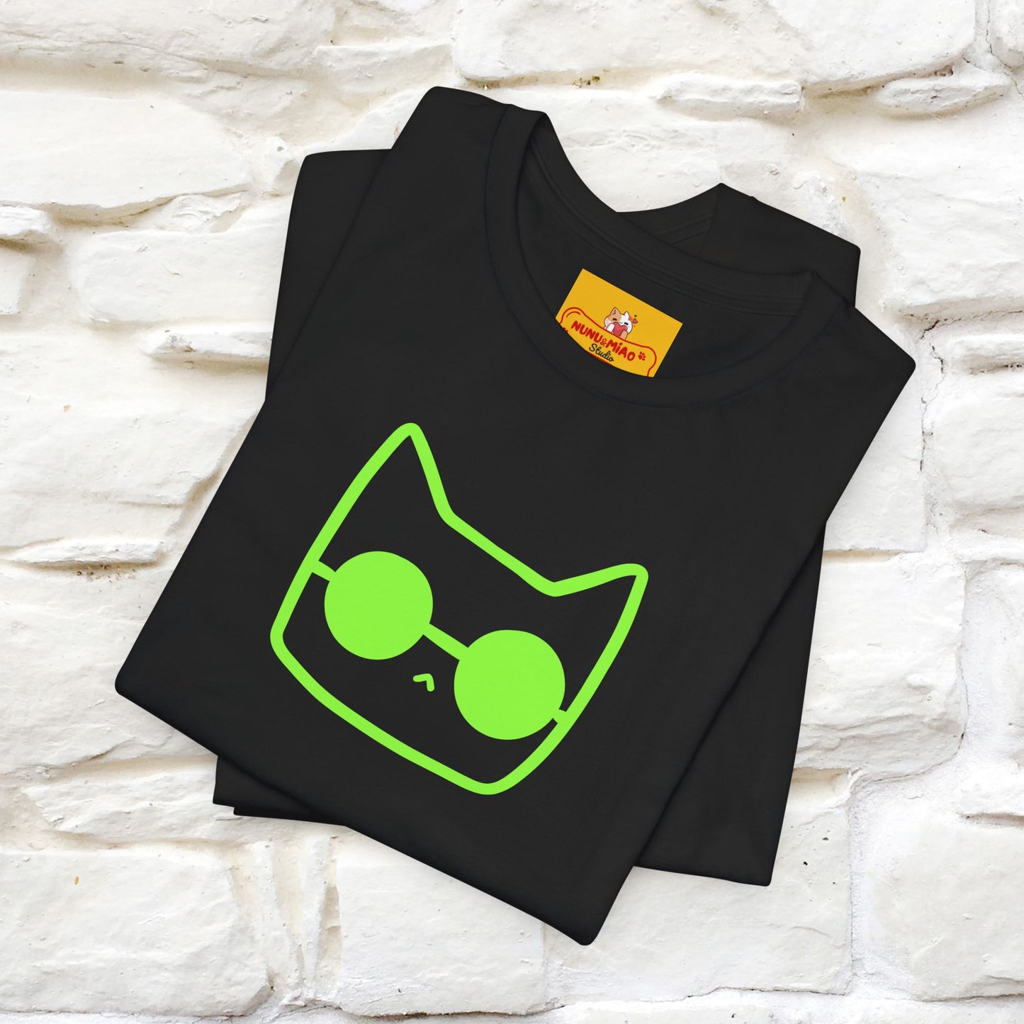 ''Everything Will Be Ok '' Cat T-Shirt Front and Back Design | Nunu&Miao Studio