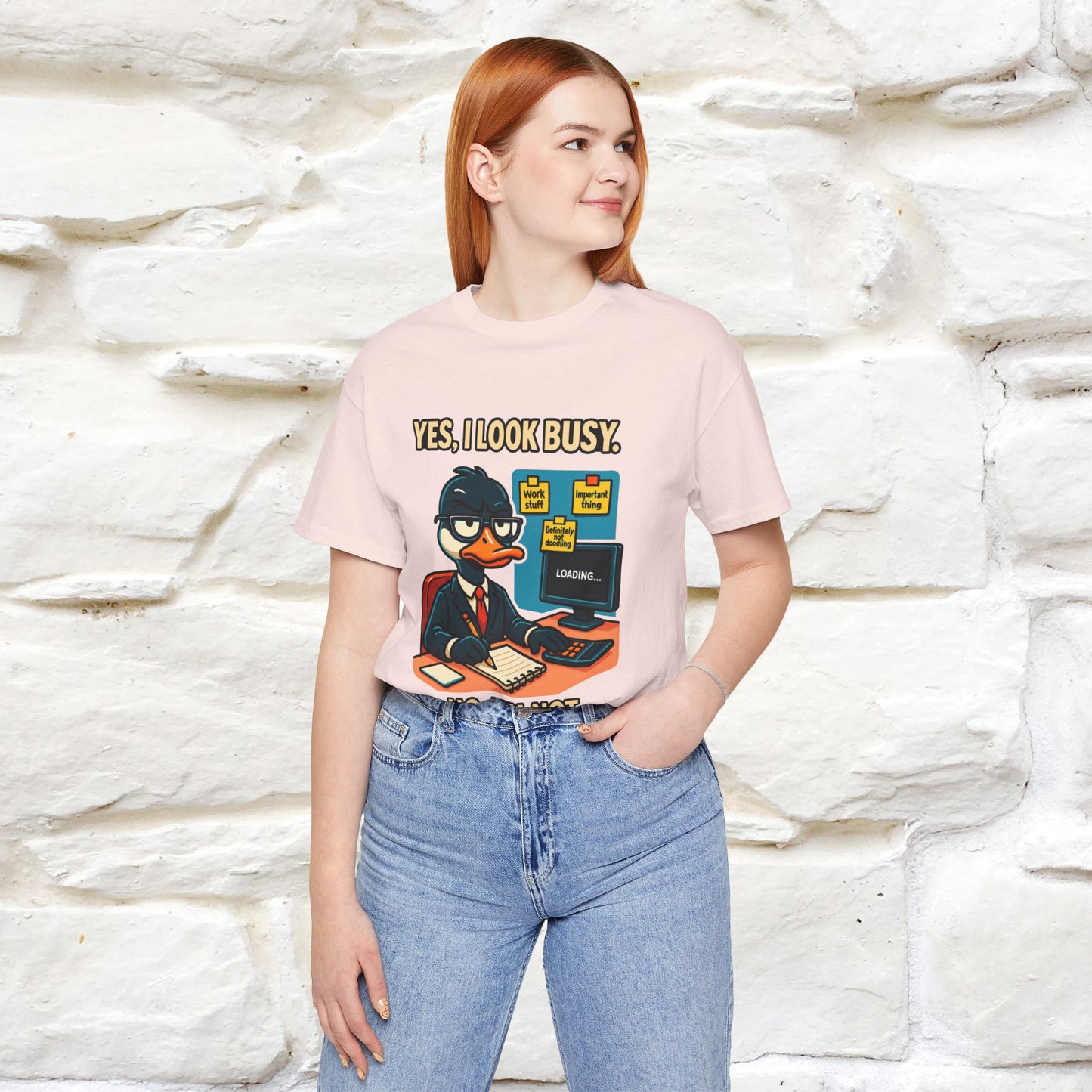 ''Yes, I Look Busy. No I'm Not.''| Sarcastic Cat T-Shirt | Nunu&Miao Studio