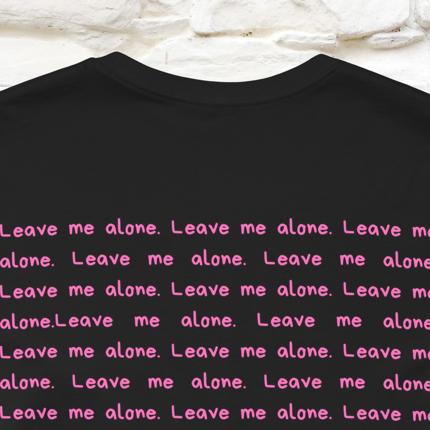 ''Leave Me Alone'' Cat T-Shirt | Nunu&Miao Studio