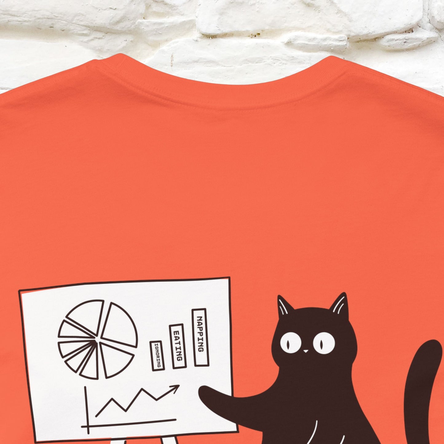 “Trust me, I’m statistically significant.”| Cat T-Shirt | Front & Back Design | Nunu&Miao Studio