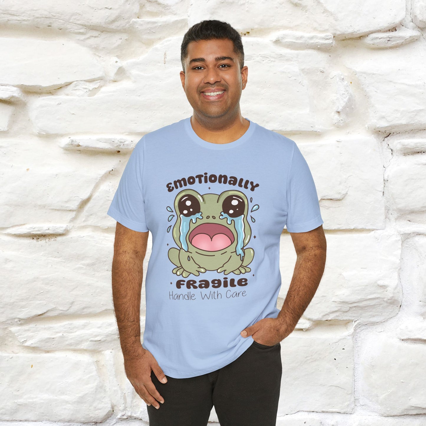 "Emotionally Fragile Handle With Care " Funny T-shirt |Nunu&Miao Studio - Nunu&Miao Studio