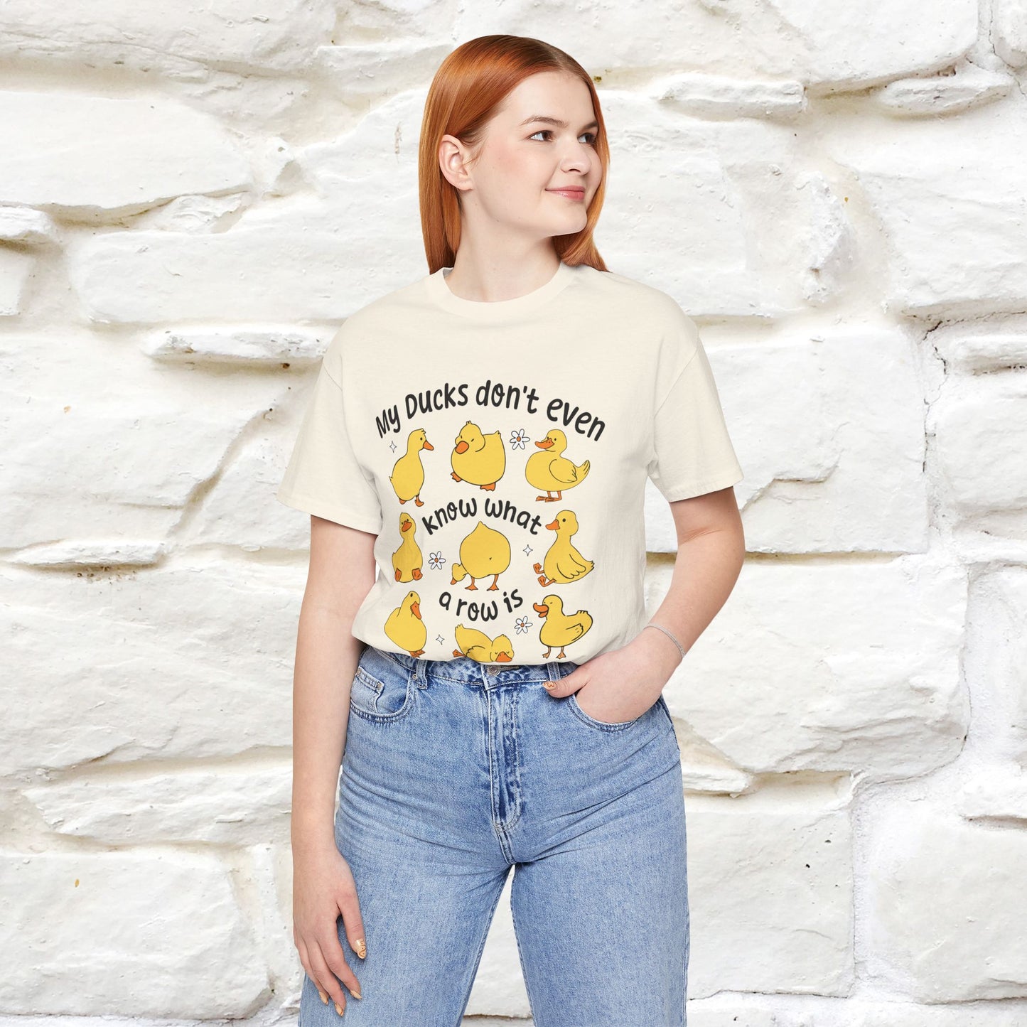 "My Duck Don't Even Know What A Row Is" Funny T-shirt |Nunu&Miao Studio