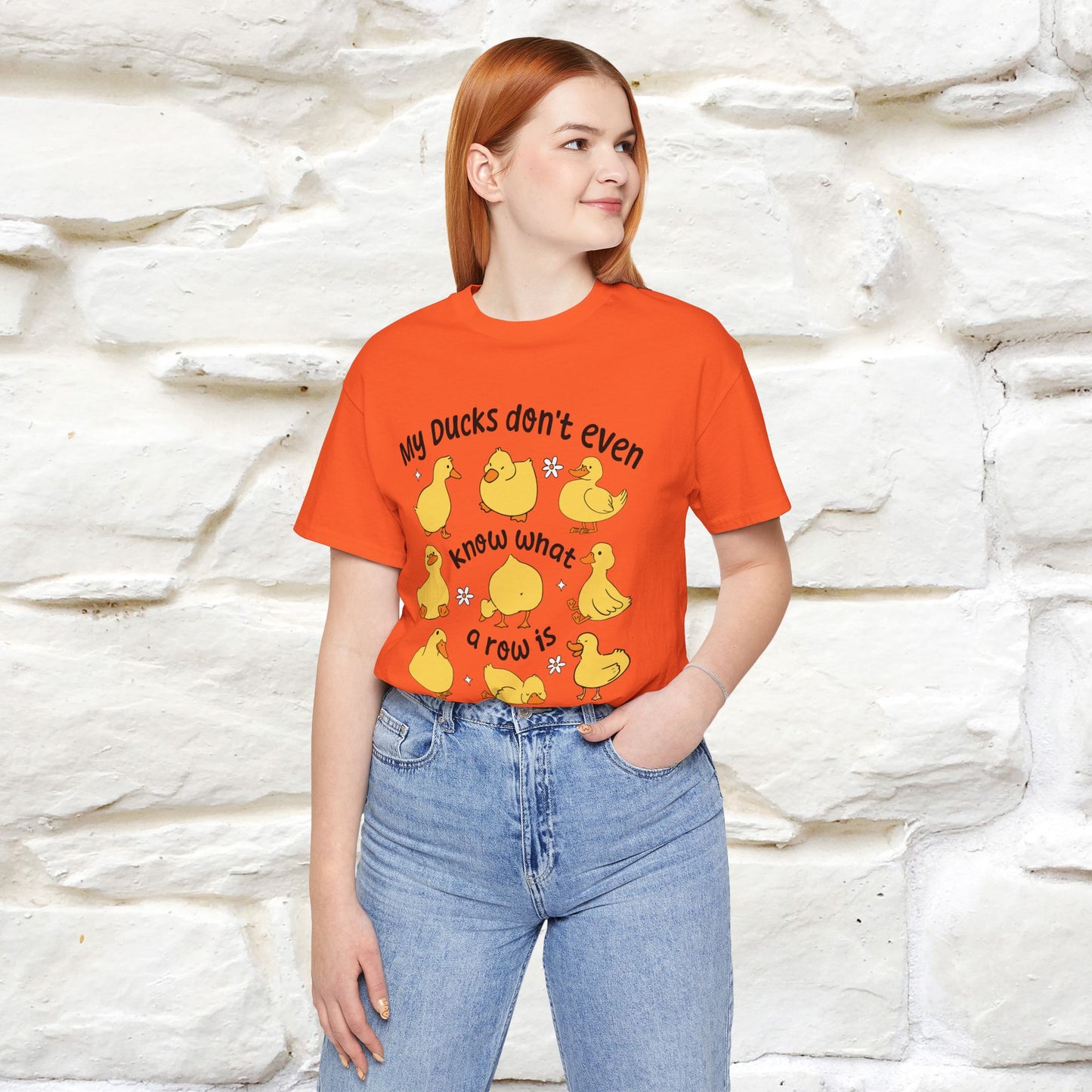 "My Duck Don't Even Know What A Row Is" Funny T-shirt |Nunu&Miao Studio