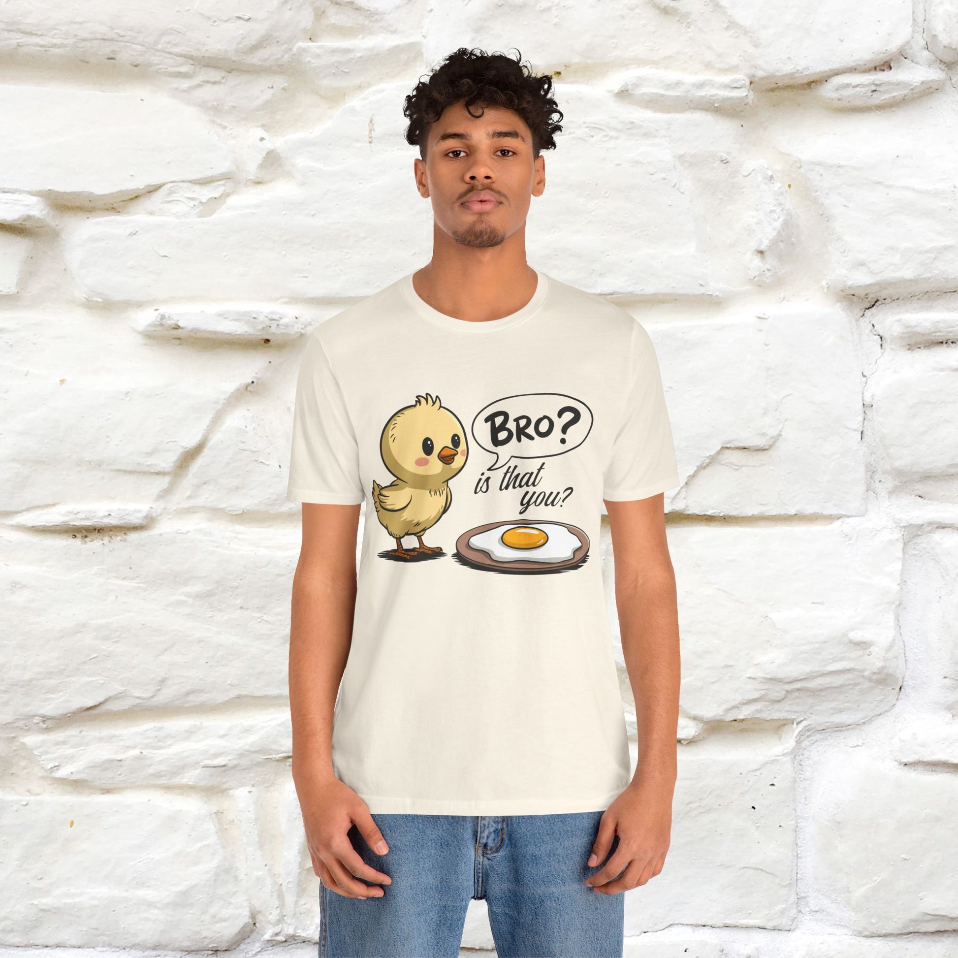 "Bro Is That You?" Funny Chicken T-shirt |Nunu&Miao Studio - Nunu&Miao Studio