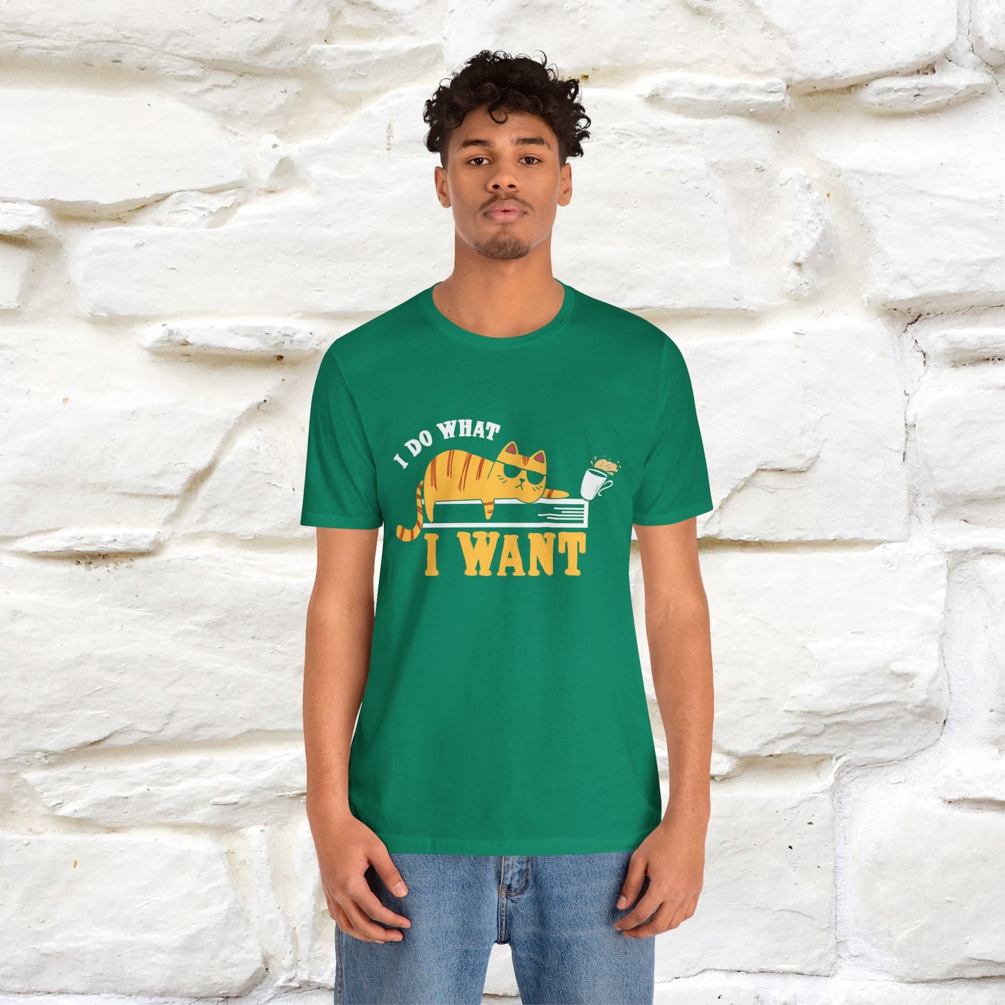 "I Do What I Want" Cat T-Shirt | Nunu & Miao Studio