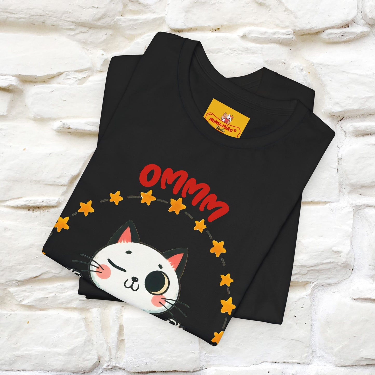 ''Ommm, Keep Calm'' Cat T-Shirt | Nunu&Miao Studio
