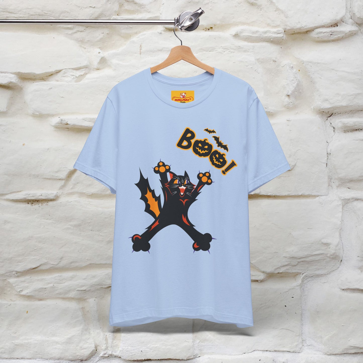 "Boo" Cat T-shirt |Nunu&Miao Studio