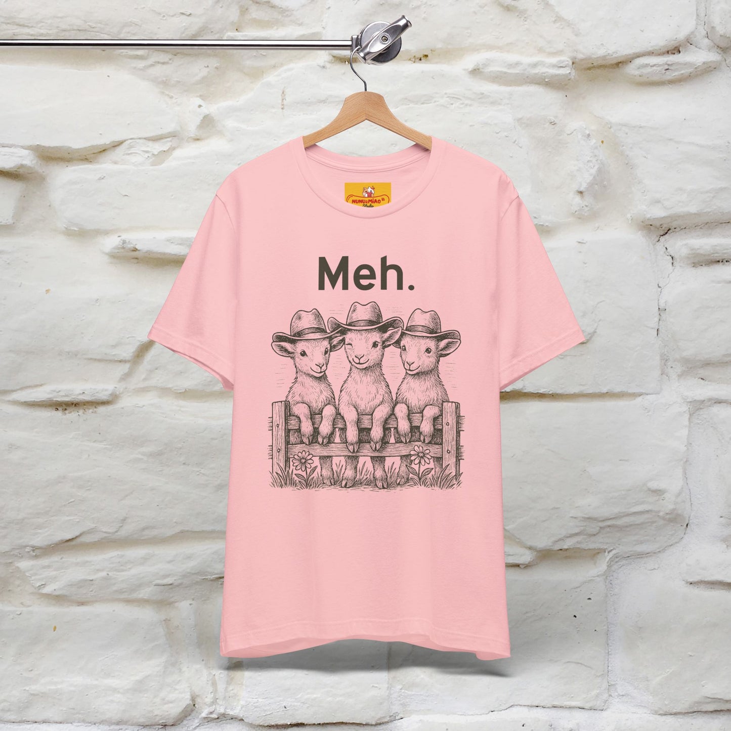 "Meh" Cute T-shirt |Nunu&Miao Studio